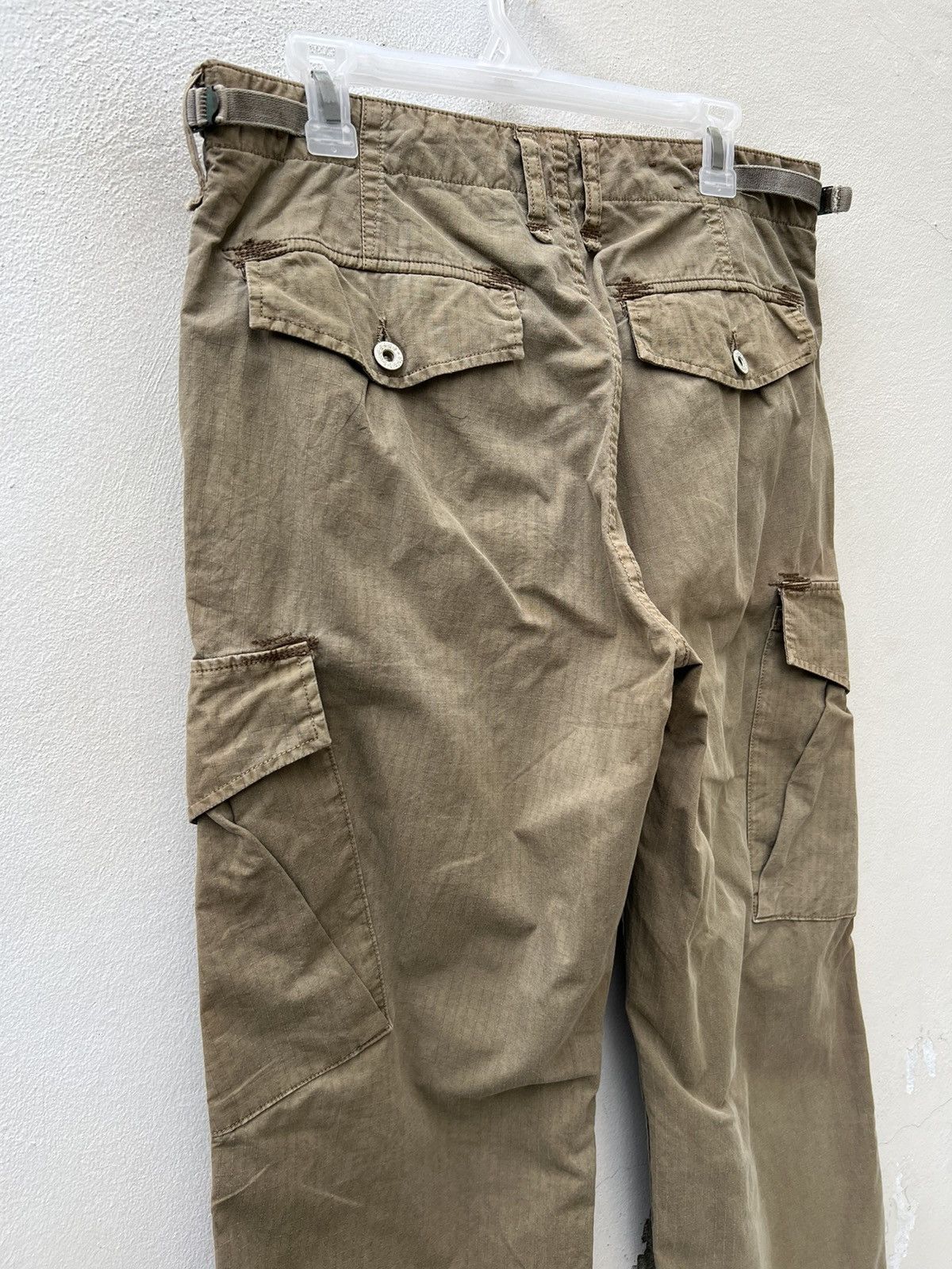 Spellbound Vintage Spellbound Japan Ripstop Fade OG Cargo Trouser Size US 32 / EU 48 - 13 Thumbnail