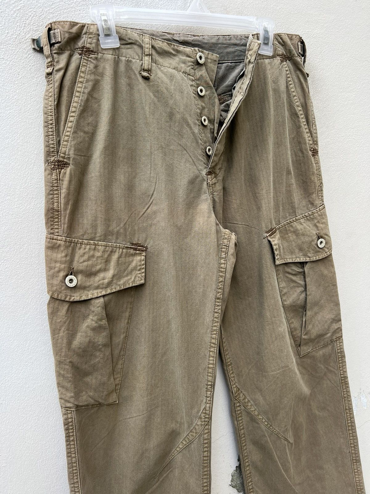 Spellbound Vintage Spellbound Japan Ripstop Fade OG Cargo Trouser Size US 32 / EU 48 - 7 Thumbnail