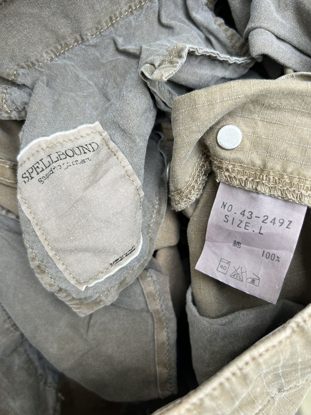 Spellbound Vintage Spellbound Japan Ripstop Fade OG Cargo Trouser Size US 32 / EU 48 - 21 Thumbnail