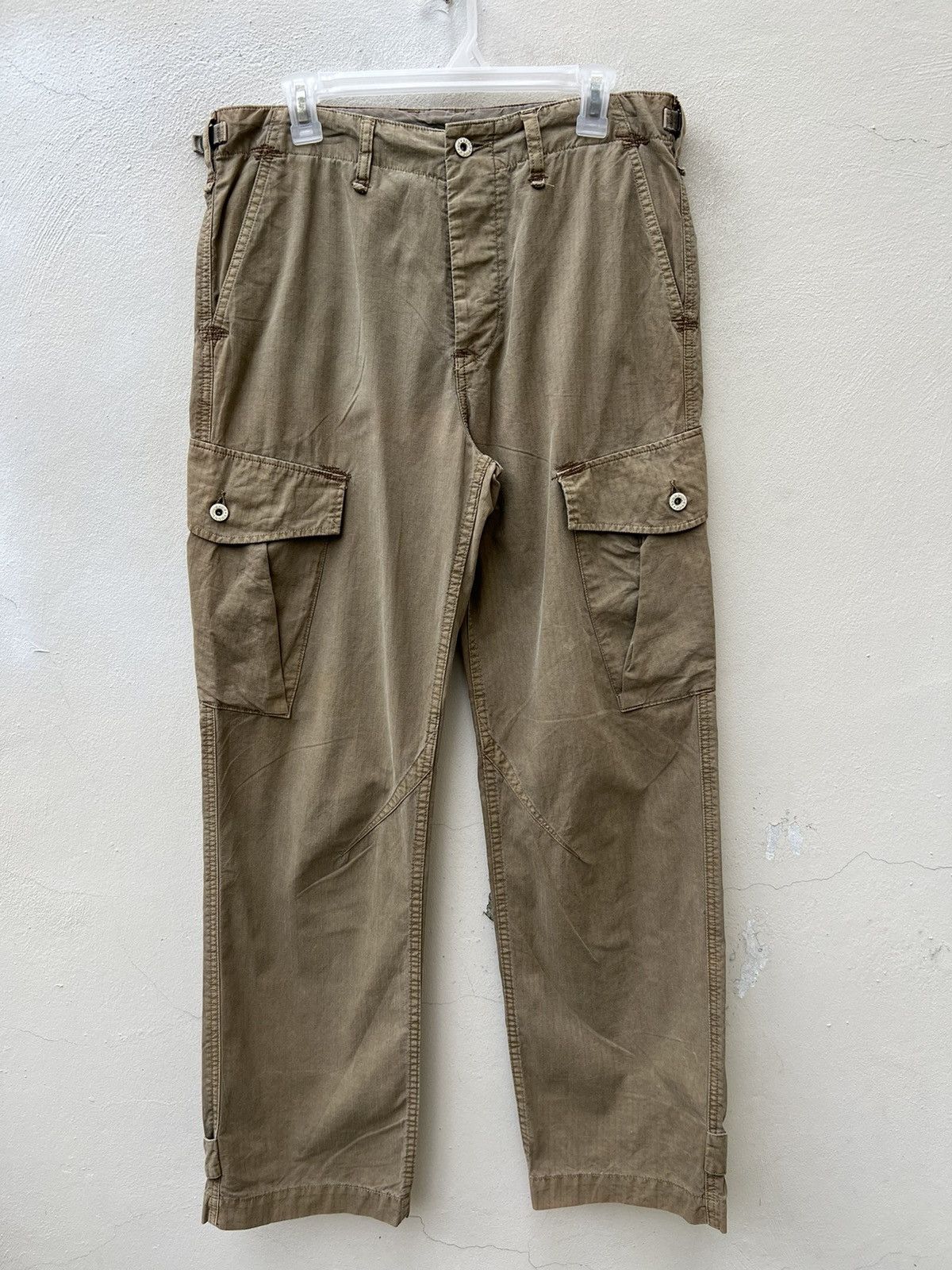 Spellbound Vintage Spellbound Japan Ripstop Fade OG Cargo Trouser Size US 32 / EU 48 - 6 Thumbnail