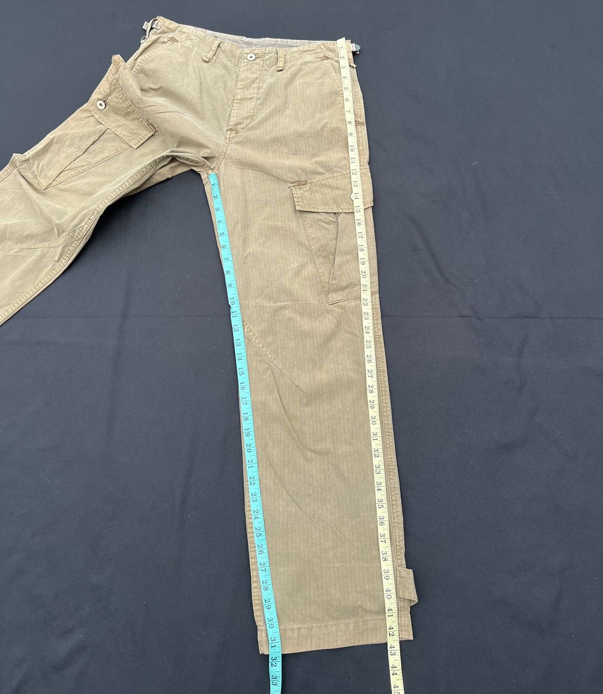 Spellbound Vintage Spellbound Japan Ripstop Fade OG Cargo Trouser Size US 32 / EU 48 - 4 Thumbnail