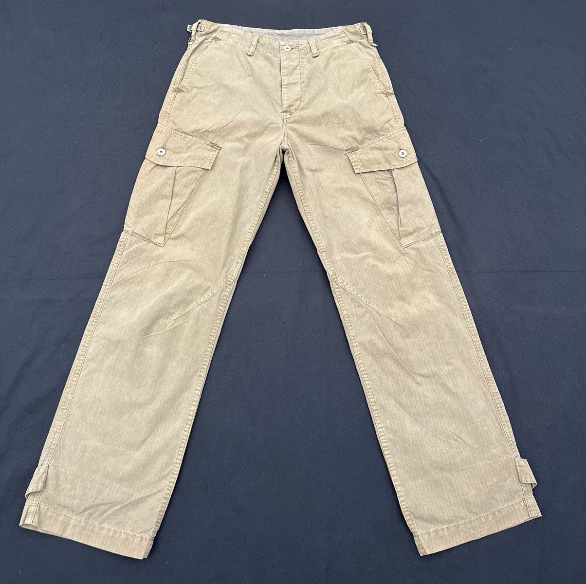 Spellbound Vintage Spellbound Japan Ripstop Fade OG Cargo Trouser Size US 32 / EU 48 - 1 Thumbnail