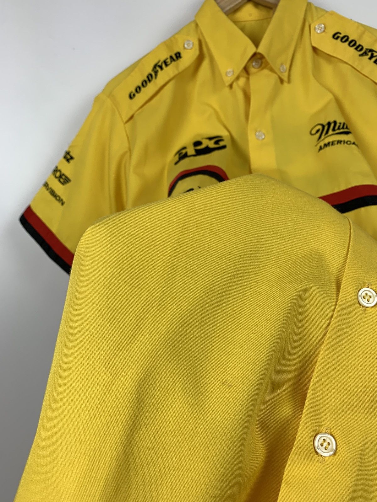 Formula 1 Vintage Pennzoil Goodyear Hugo Boss Racing Button Up Shirt Size US M / EU 48-50 / 2 - 18 Thumbnail