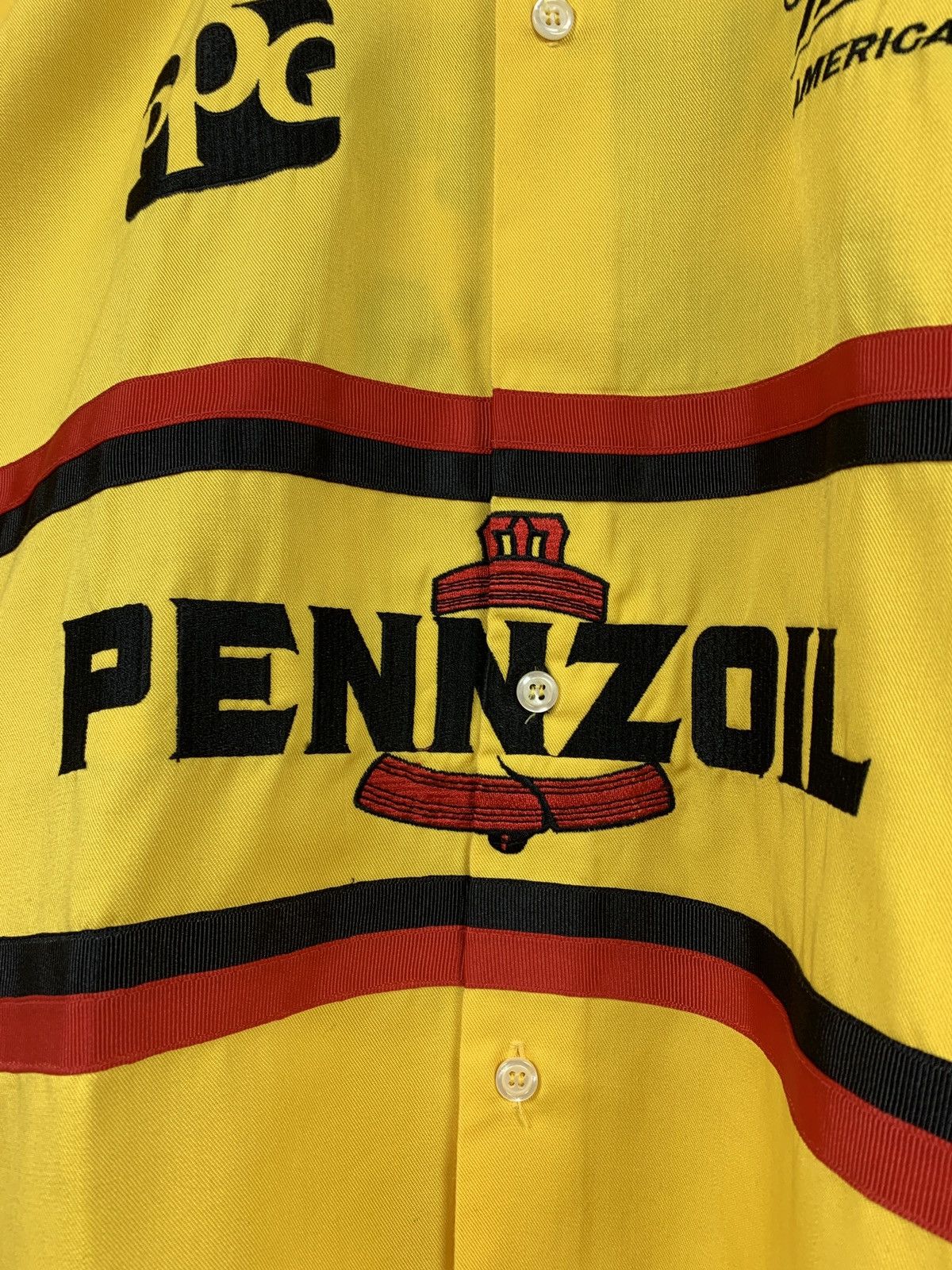 Formula 1 Vintage Pennzoil Goodyear Hugo Boss Racing Button Up Shirt Size US M / EU 48-50 / 2 - 9 Thumbnail