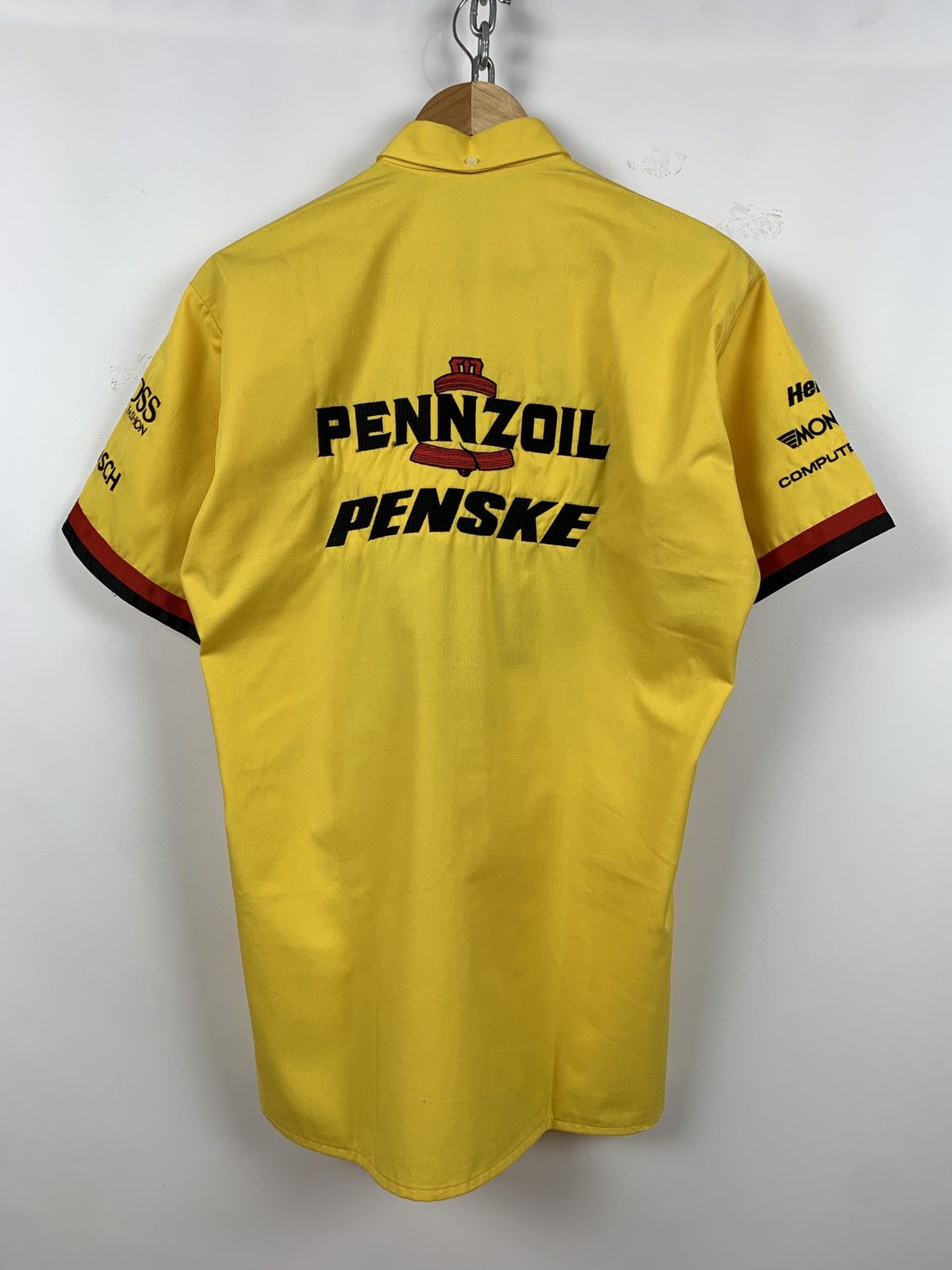 Formula 1 Vintage Pennzoil Goodyear Hugo Boss Racing Button Up Shirt Size US M / EU 48-50 / 2 - 2 Thumbnail