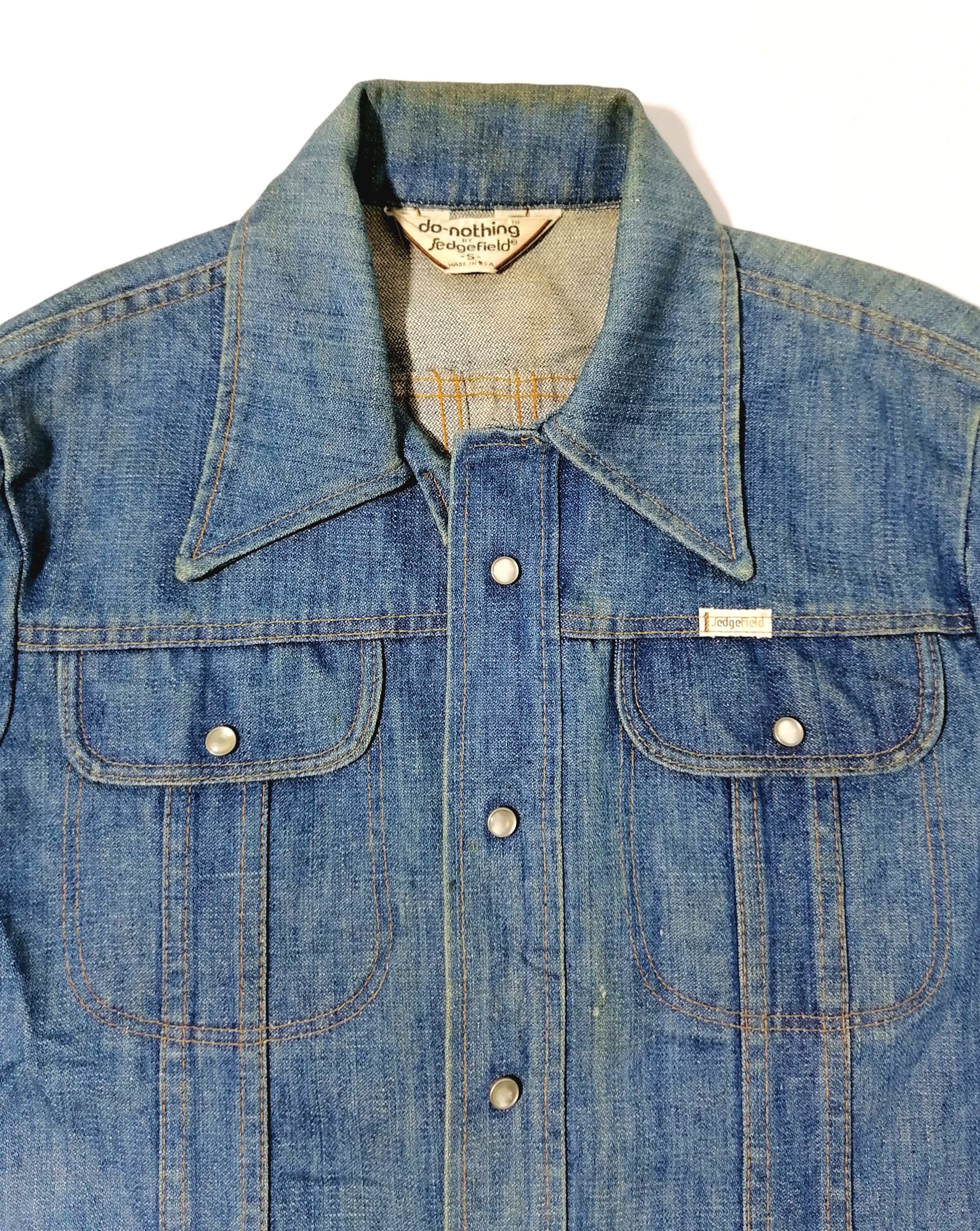 Vintage Rare❗Sedgefield Denim Jeans Jacket Size US M / EU 48-50 / 2 - 2 Thumbnail