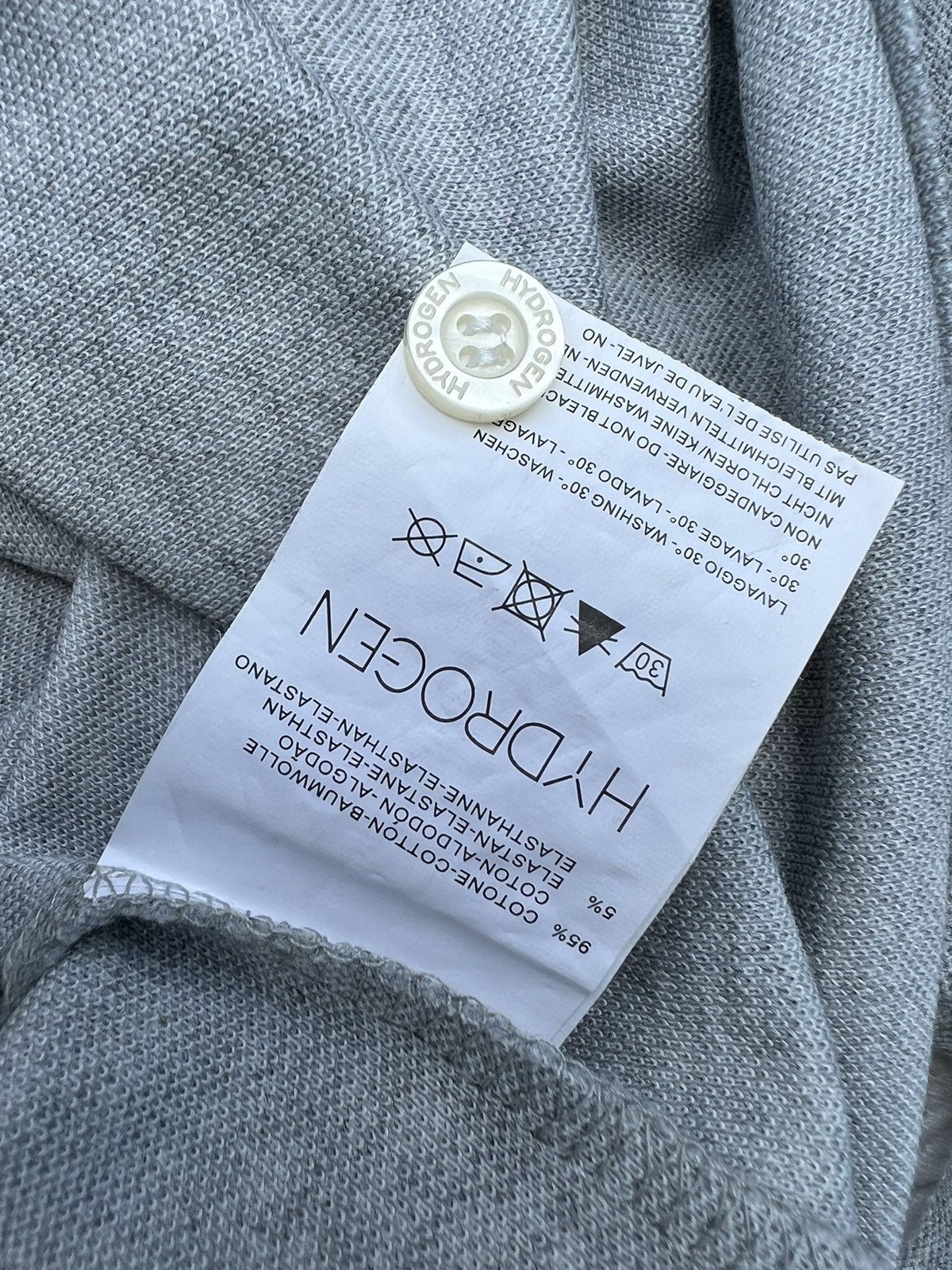 HYDROGEN × Japanese Brand HYDROGEN PETRARCA RUGBT SLIM FIT POLO SHIRT Size US L / EU 52-54 / 3 - 10 Thumbnail