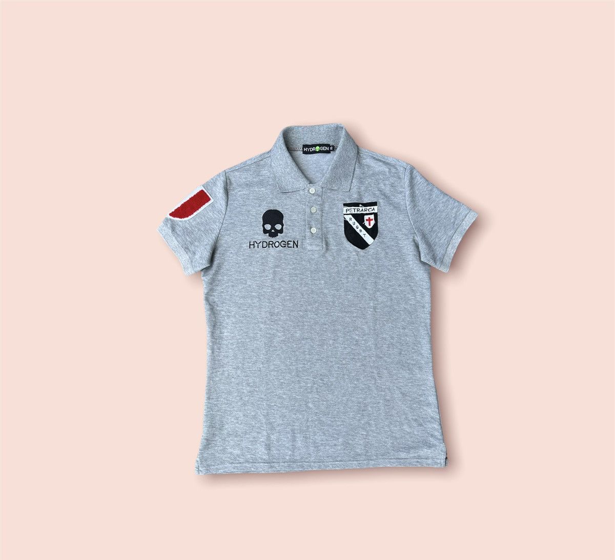HYDROGEN × Japanese Brand HYDROGEN PETRARCA RUGBT SLIM FIT POLO SHIRT Size US L / EU 52-54 / 3 - 1 Thumbnail