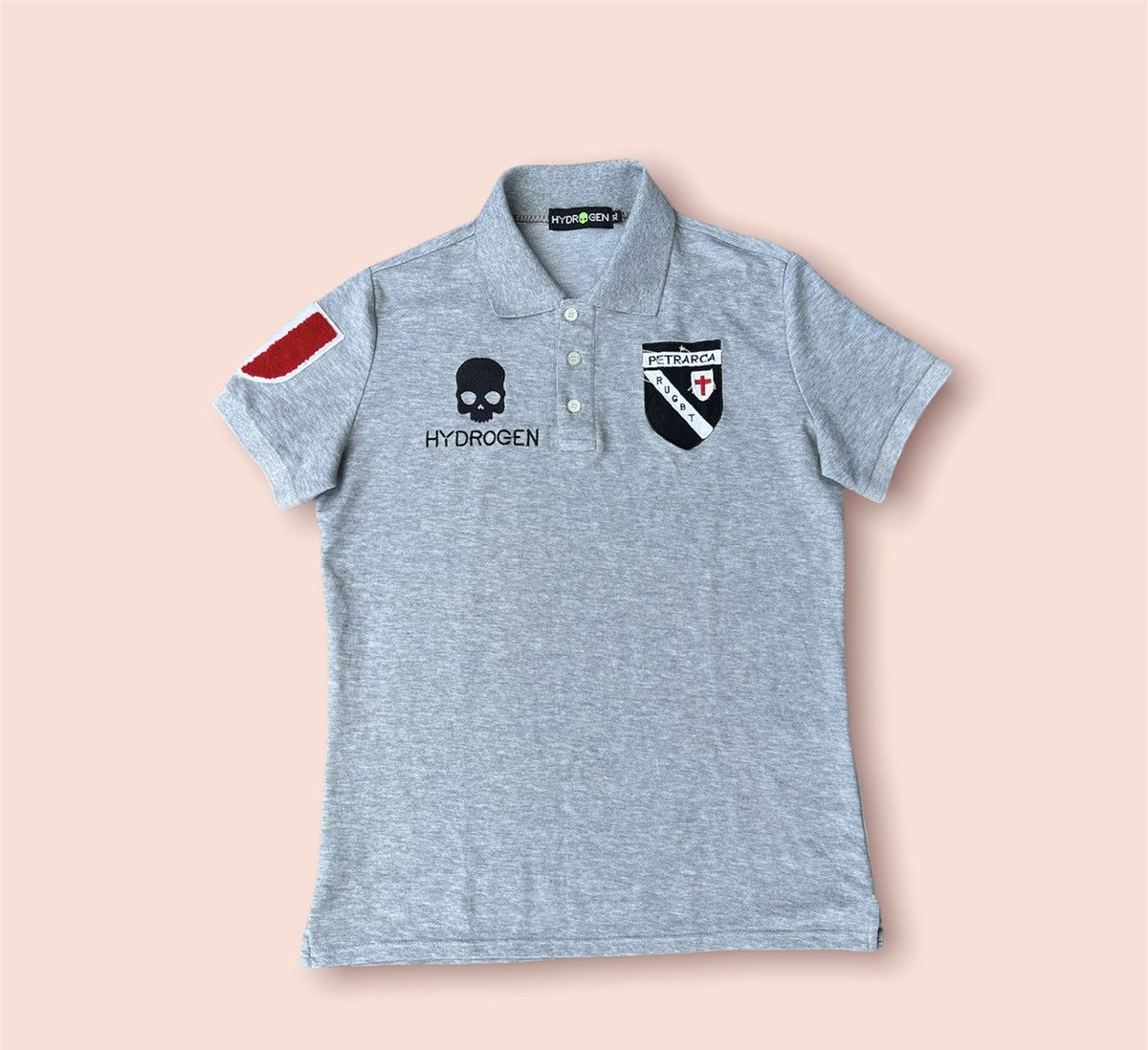 HYDROGEN × Japanese Brand HYDROGEN PETRARCA RUGBT SLIM FIT POLO SHIRT Size US L / EU 52-54 / 3 - 2 Thumbnail