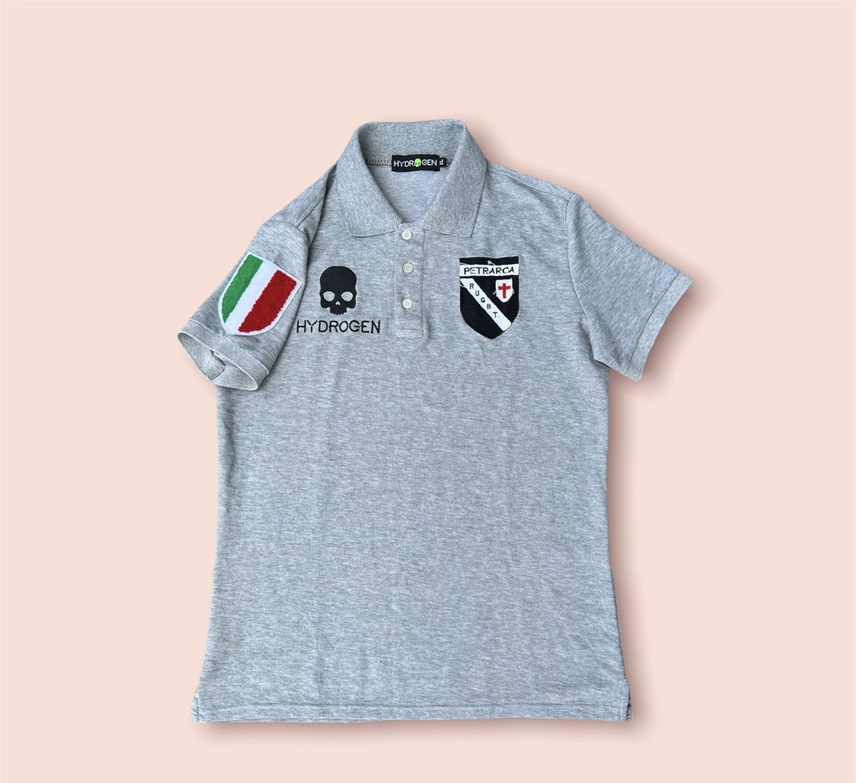 HYDROGEN × Japanese Brand HYDROGEN PETRARCA RUGBT SLIM FIT POLO SHIRT Size US L / EU 52-54 / 3 - 5 Thumbnail