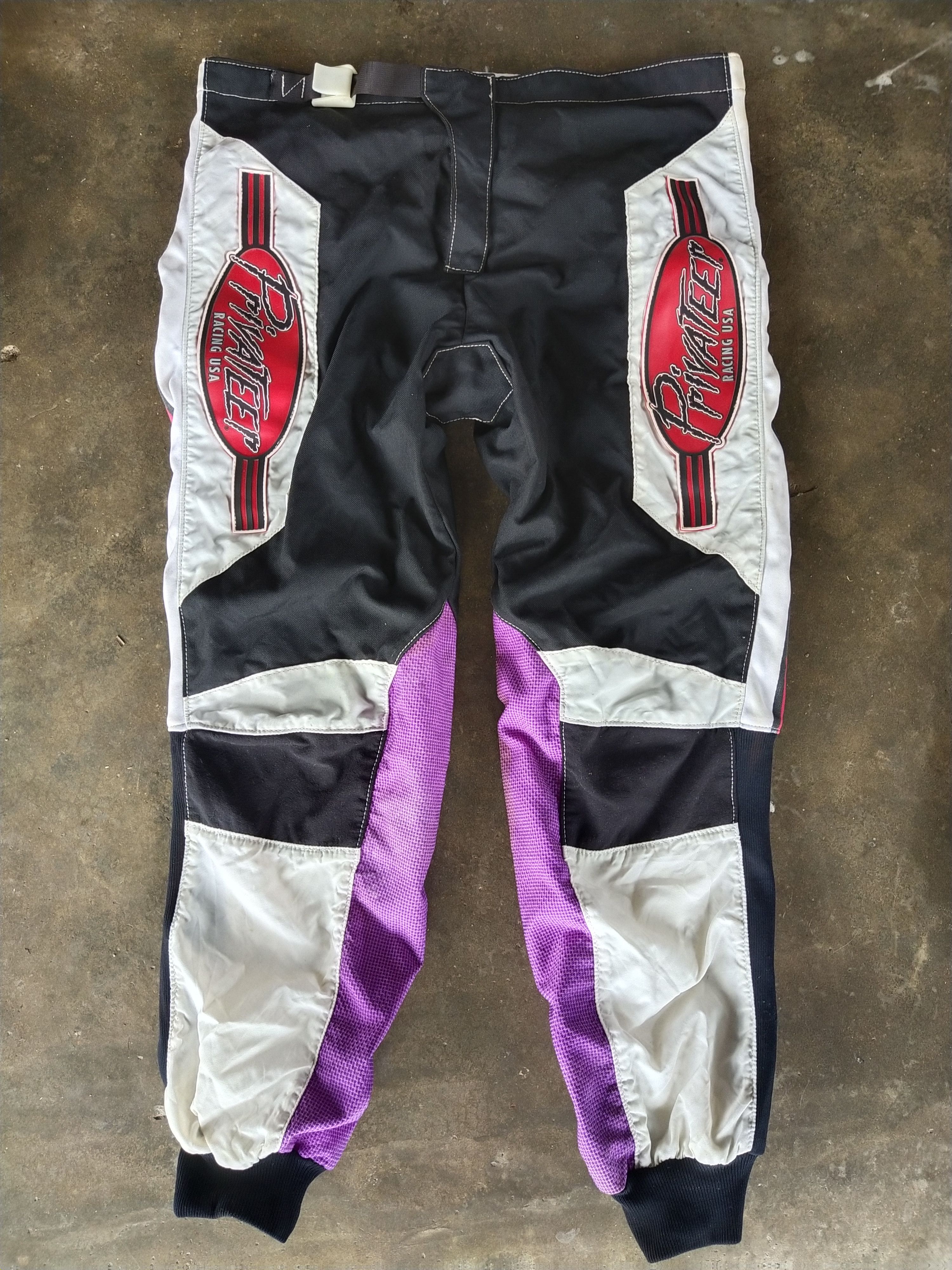 Other 80s Motocross suit brand privateer Addjustble waist pants Size US 36 / EU 52 - 1 Thumbnail