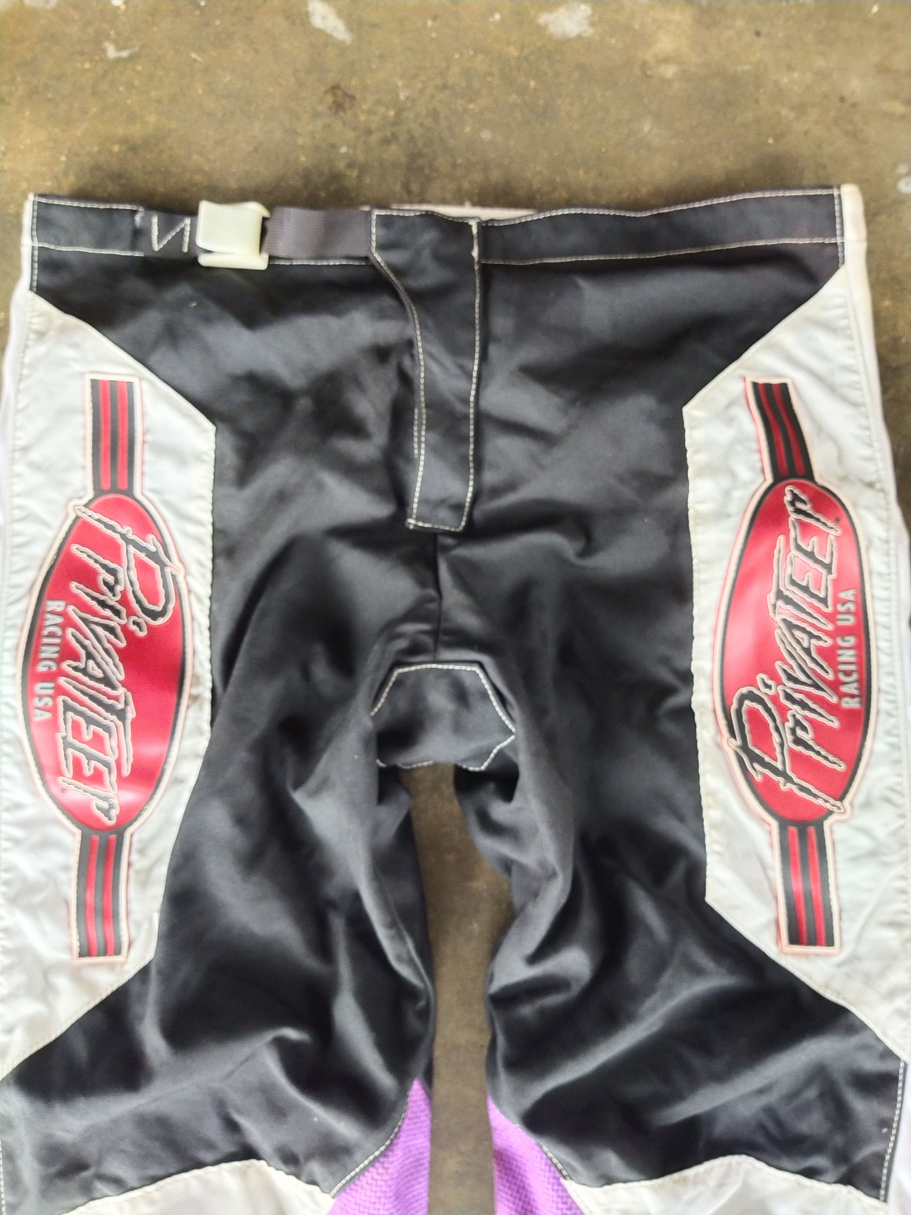 Other 80s Motocross suit brand privateer Addjustble waist pants Size US 36 / EU 52 - 8 Thumbnail
