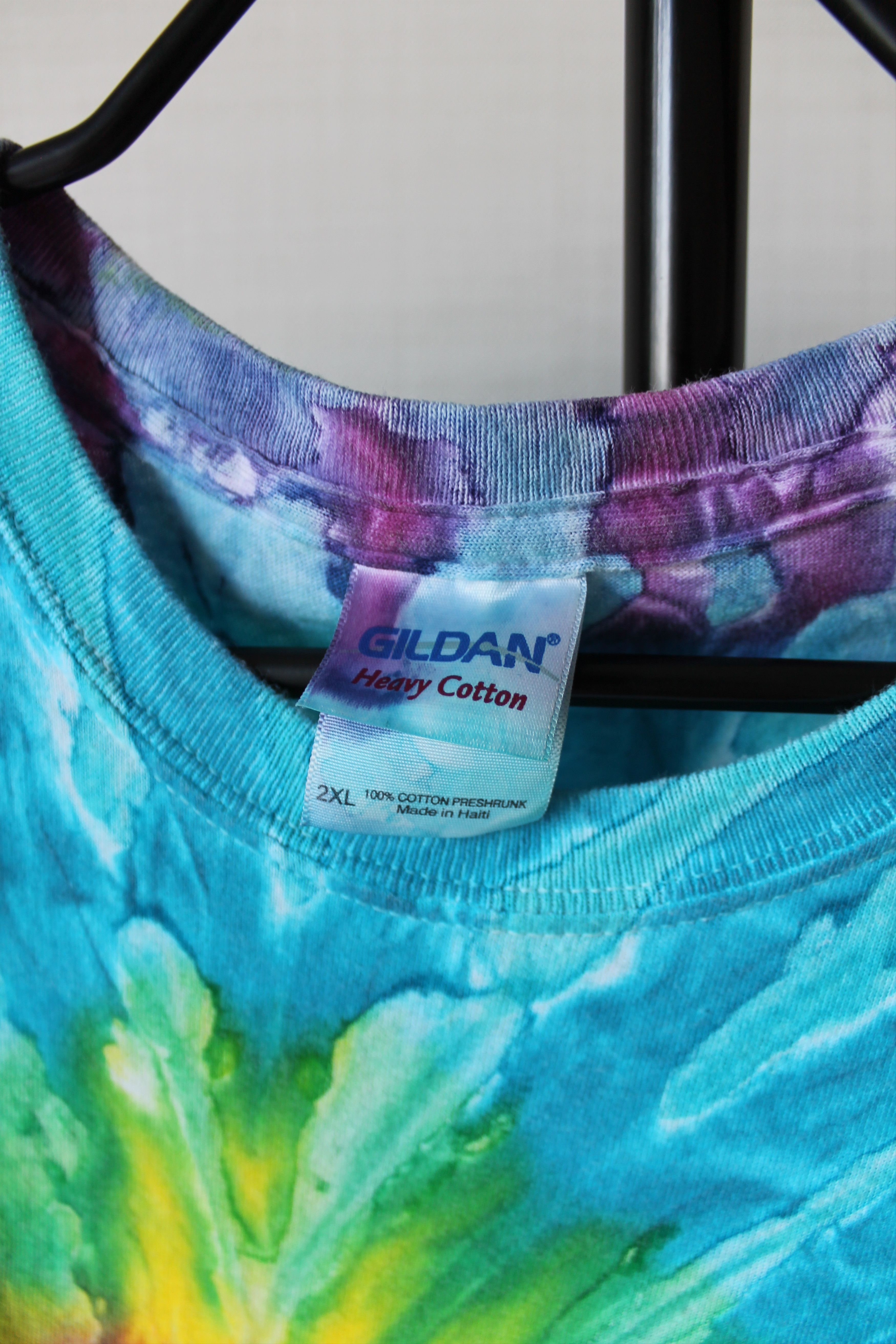 Other VINTAGE TIE DYE tee Cotton t-shirt XXL Size US XXL / EU 58 / 5 - 2 Thumbnail