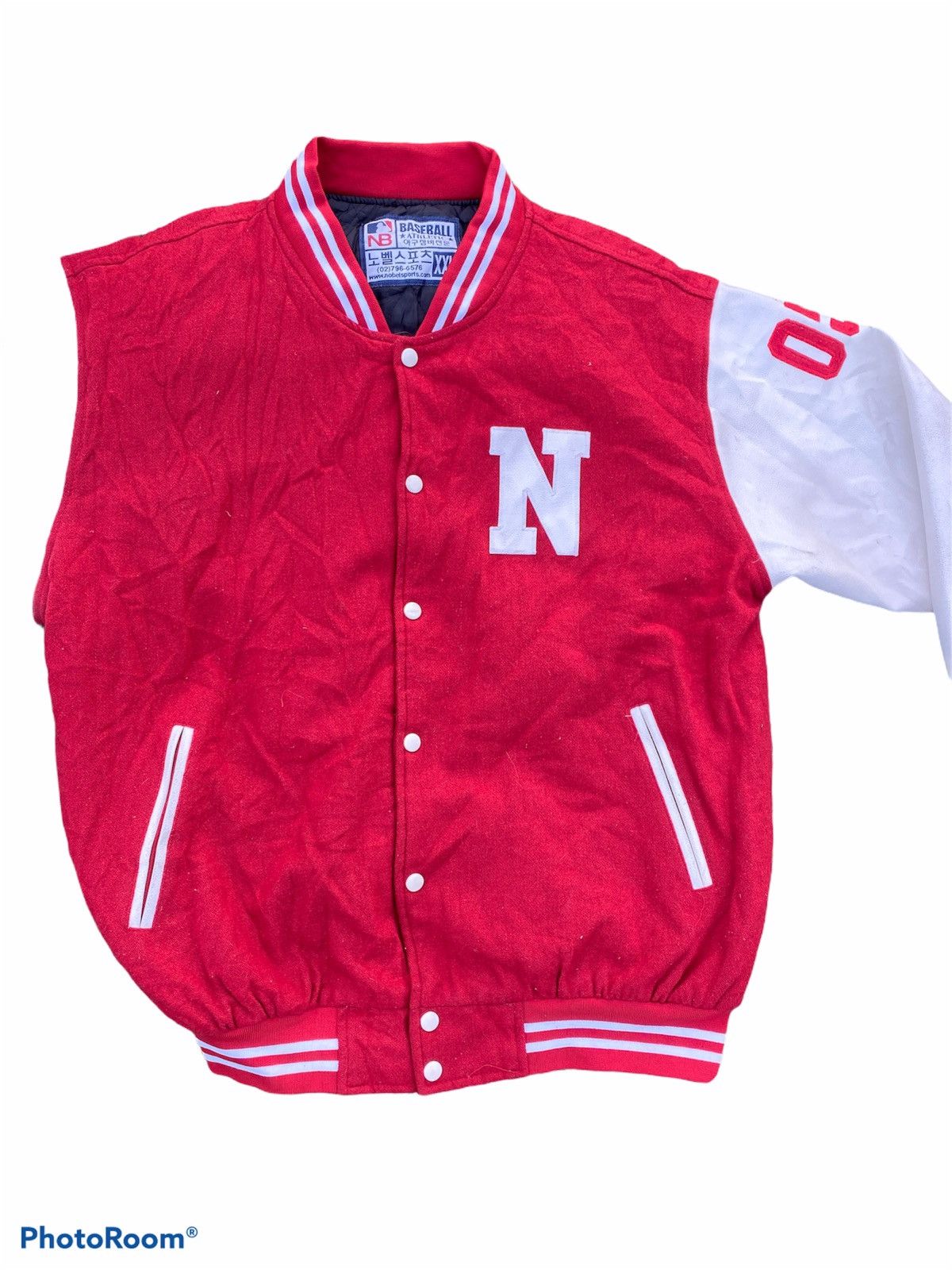 NBA Nam-bu university baseball leather sleeves jacket Size US XXL / EU 58 / 5 - 3 Thumbnail
