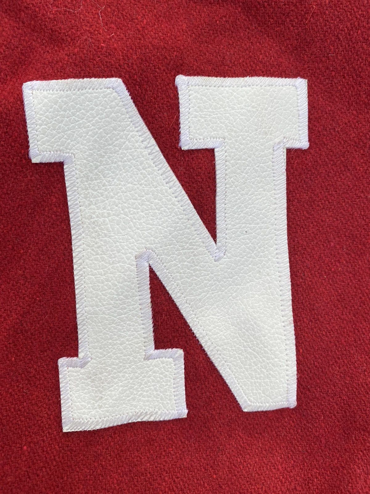 NBA Nam-bu university baseball leather sleeves jacket Size US XXL / EU 58 / 5 - 6 Thumbnail