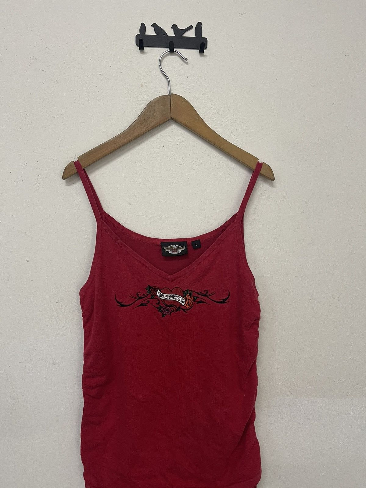 Harley Davidson Red Harley Davidson Rope side and Embroidery logo Tank Size L / US 10 / IT 46 - 4 Thumbnail