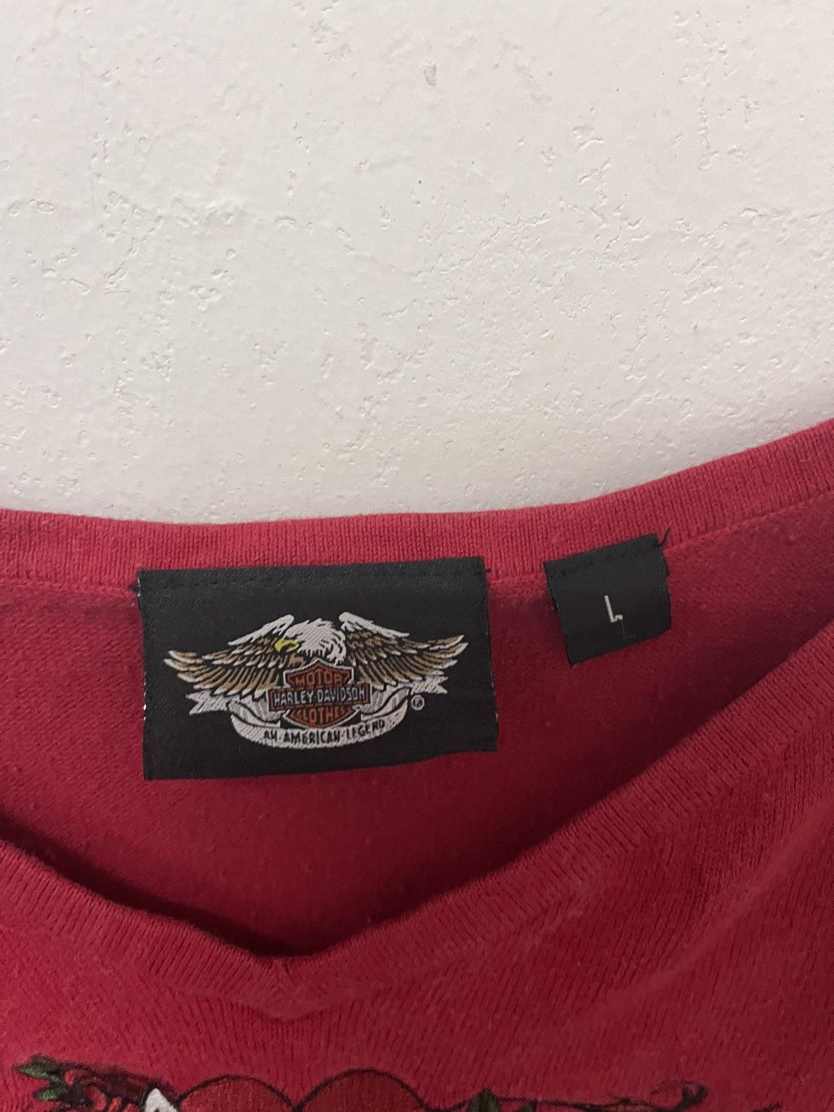 Harley Davidson Red Harley Davidson Rope side and Embroidery logo Tank Size L / US 10 / IT 46 - 5 Thumbnail