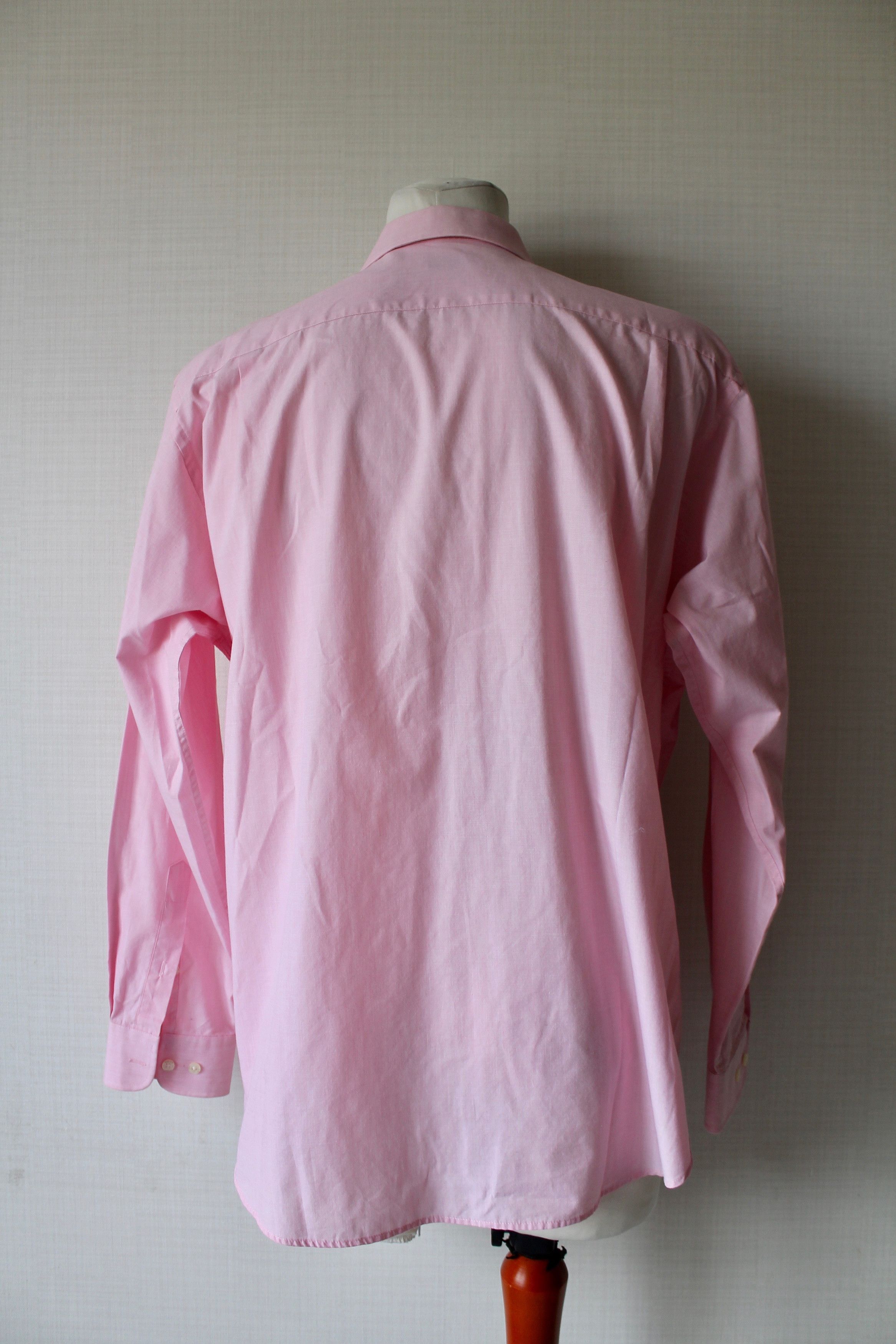 Balmain Balmain Pink Shirt long sleeve Size US L / EU 52-54 / 3 - 3 Thumbnail