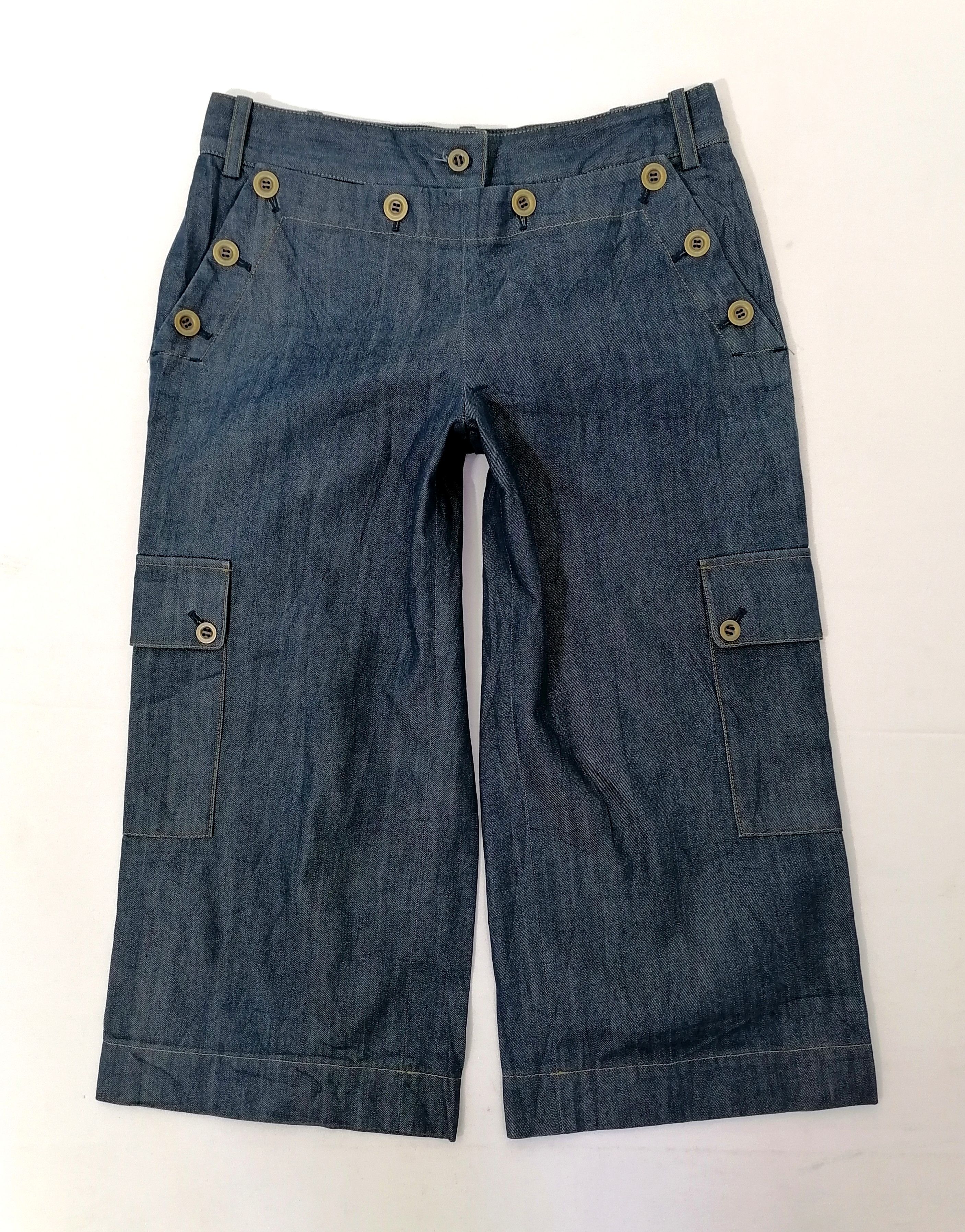 Japanese Brand Fabiane Roux Buttons Denim Jeans Size US 31 - 1 Thumbnail