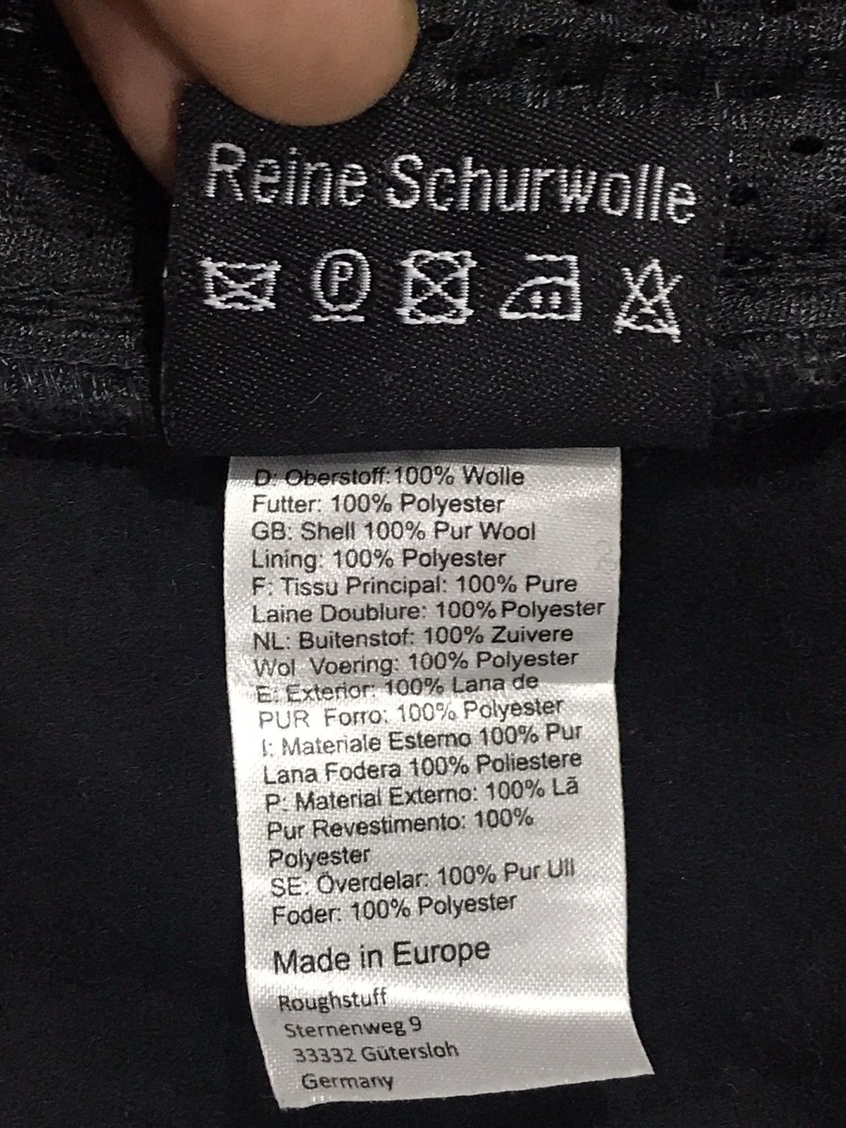 Sports Specialties ROUGH STUFF Loden Jacket With Hood Black Made In Europe Size US S / EU 44-46 / 1 - 8 Thumbnail