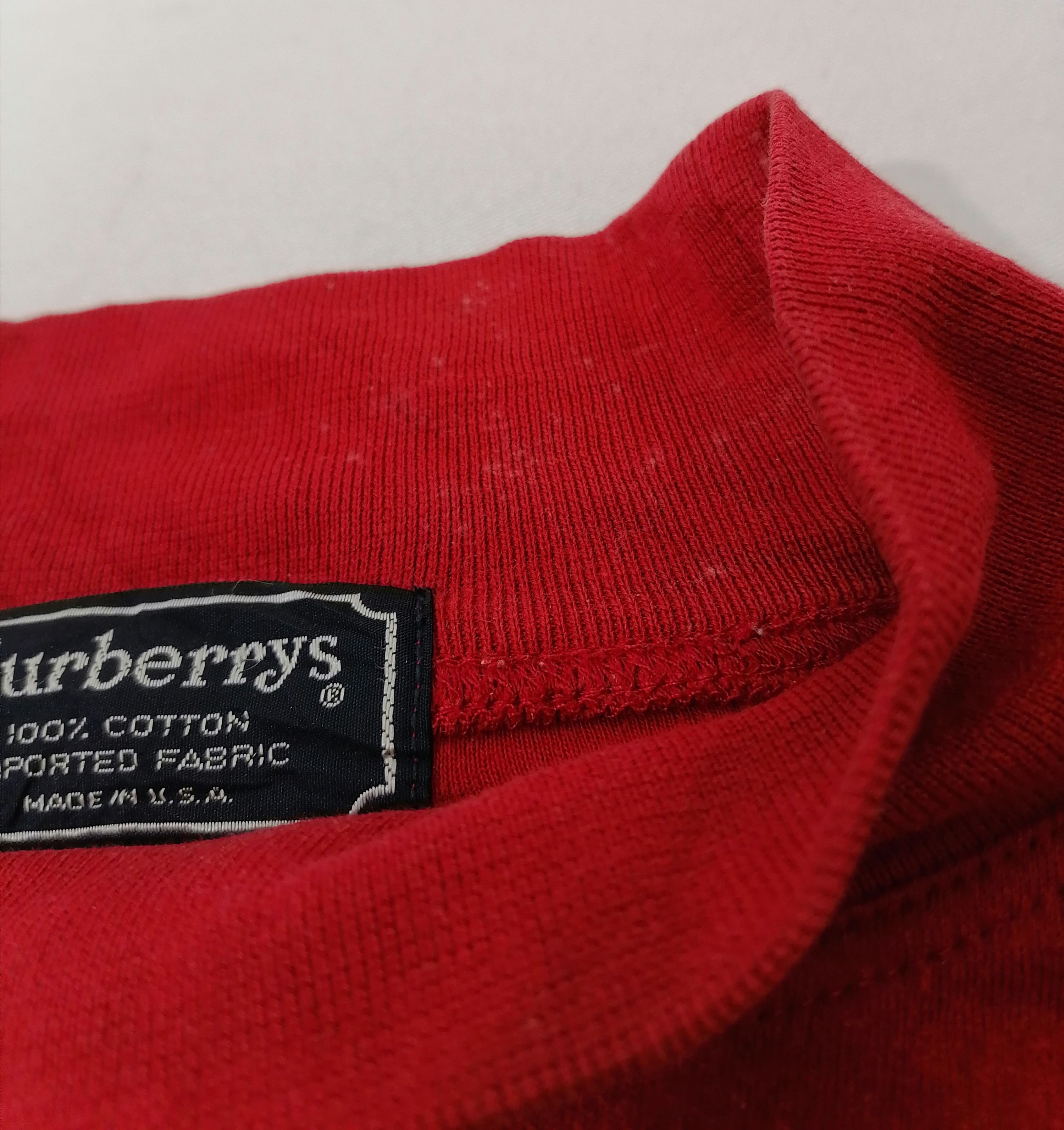 Burberry × Vintage Burberry High Collar Longsleeve Size US L / EU 52-54 / 3 - 2 Thumbnail