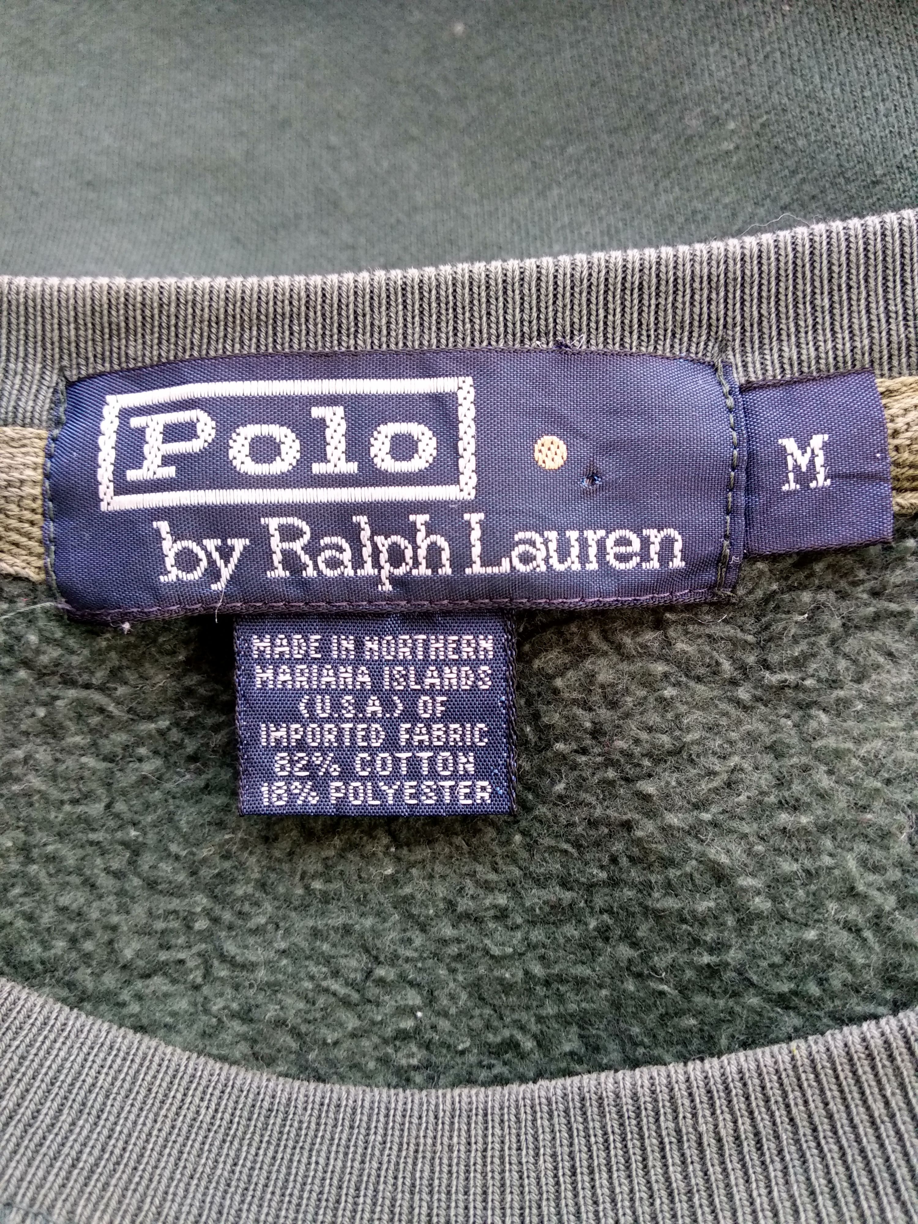 Designer Vintage Polo by Ralph Lauren Sweatshirt/Size M/Made in Usa Size US M / EU 48-50 / 2 - 3 Thumbnail