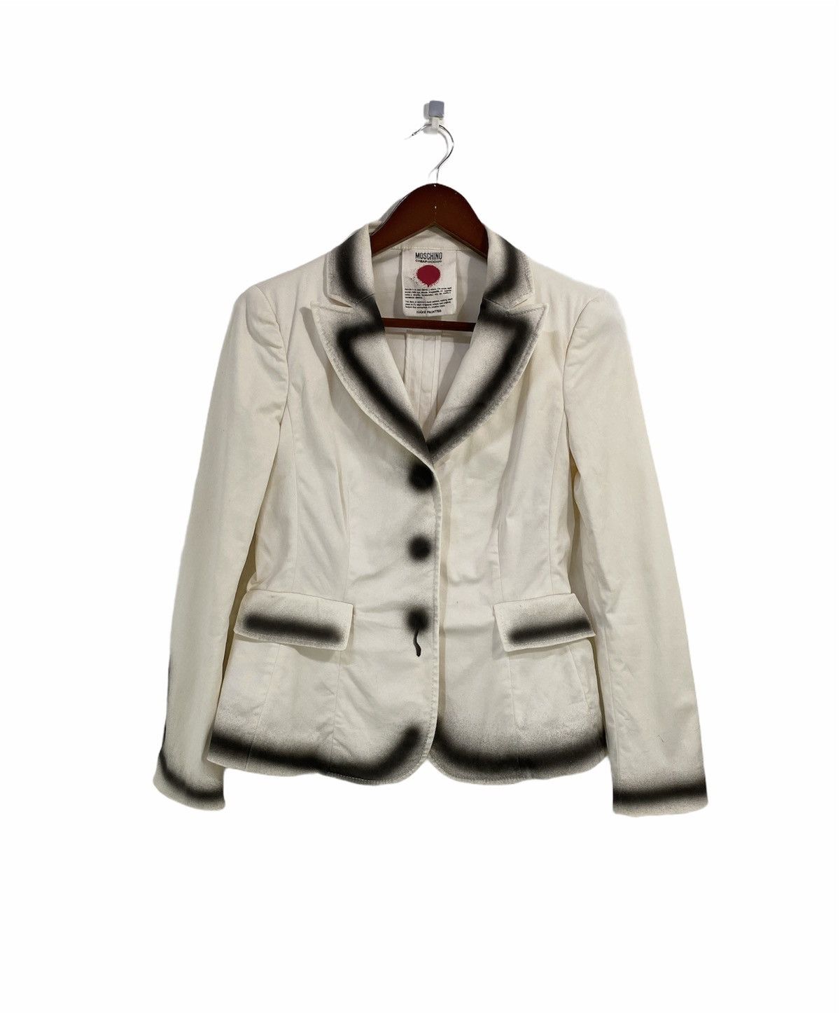 Moschino Moschino Cheap And Chic Hand Painted Jacket Design Size US S / EU 44-46 / 1 - 1 Thumbnail