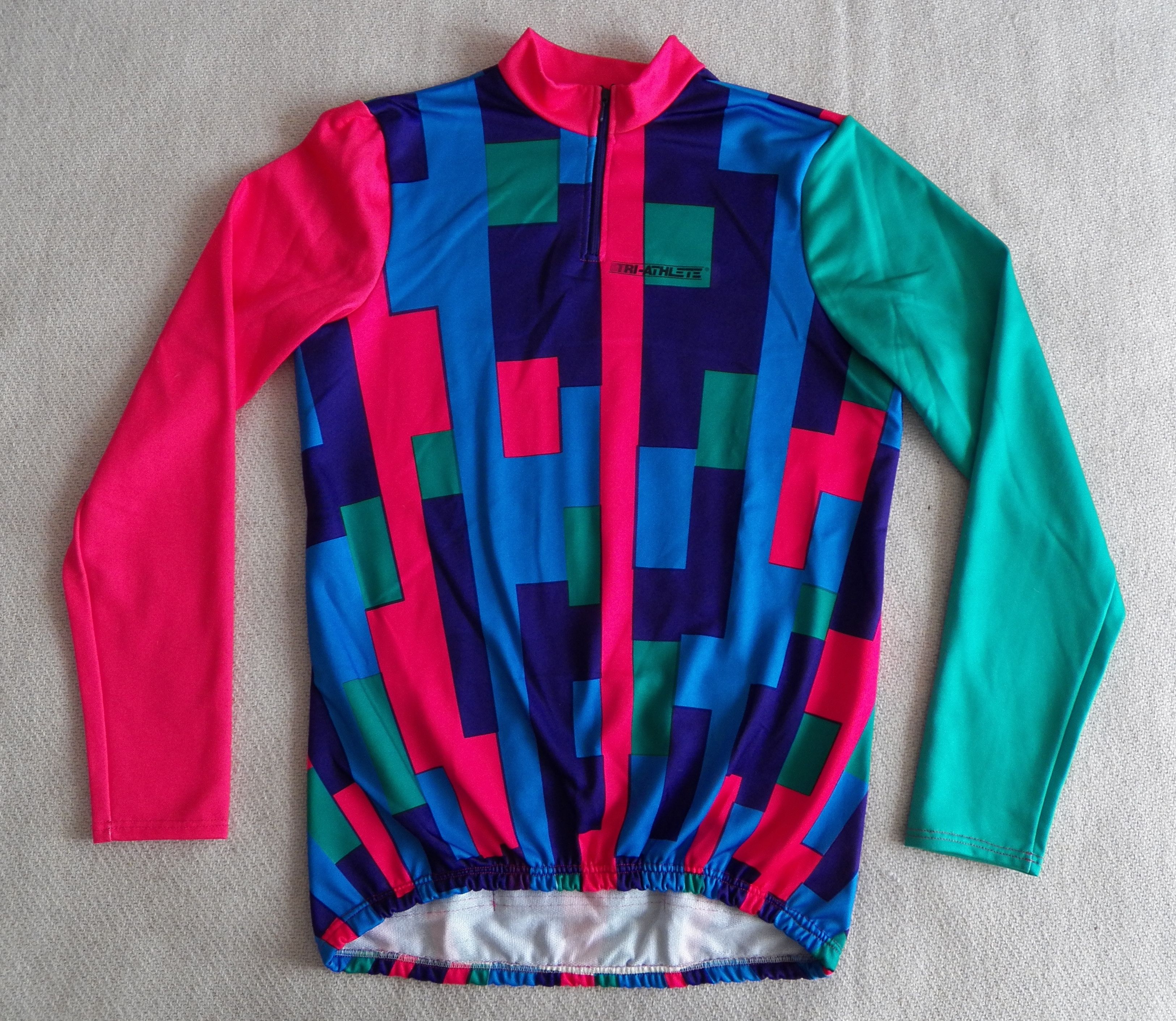 Bicycle Solasport Tri-Athlete Cycling Jersey Long Sleeve Thermal Size US L / EU 52-54 / 3 - 1 Thumbnail