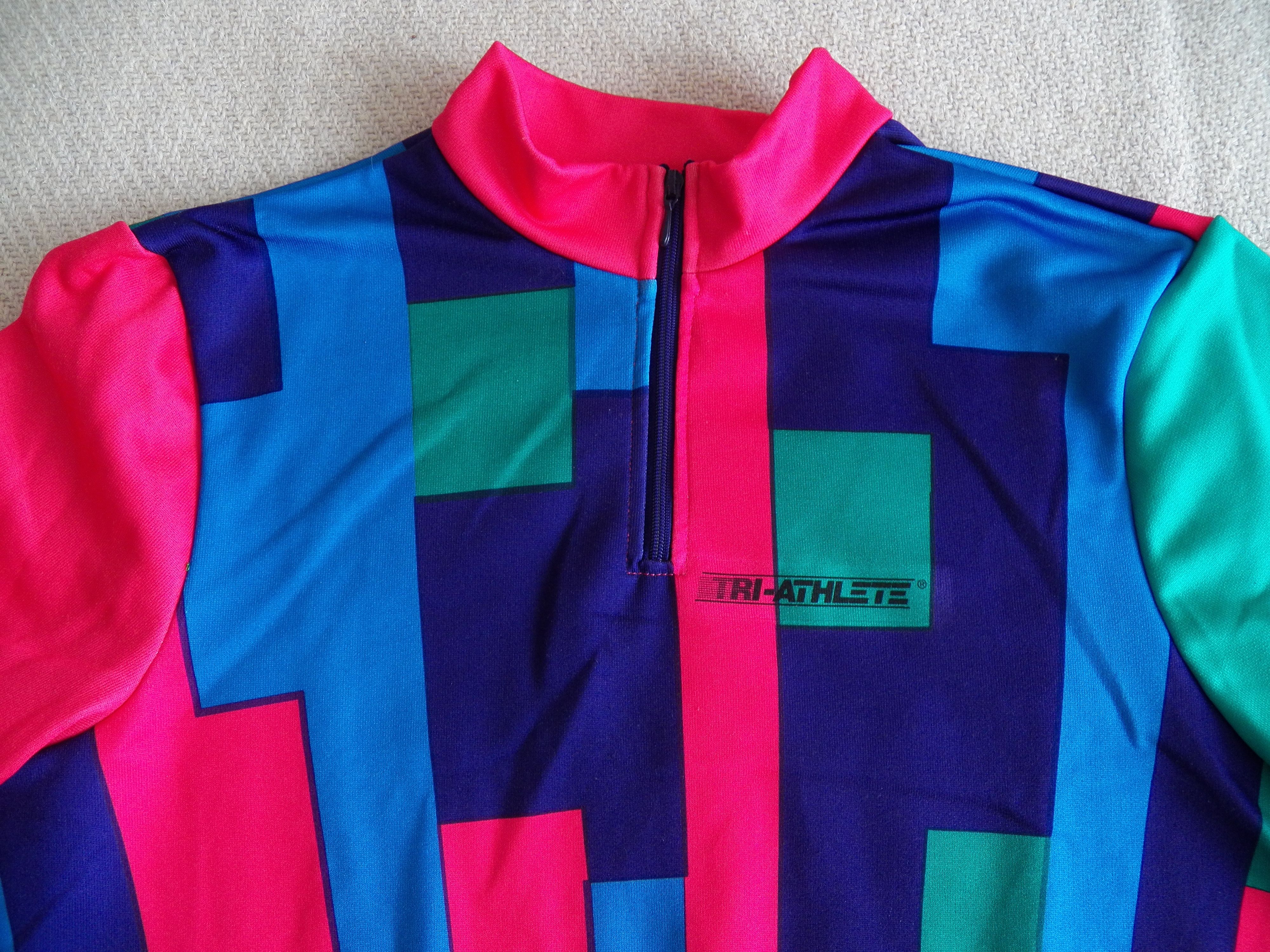 Bicycle Solasport Tri-Athlete Cycling Jersey Long Sleeve Thermal Size US L / EU 52-54 / 3 - 7 Thumbnail
