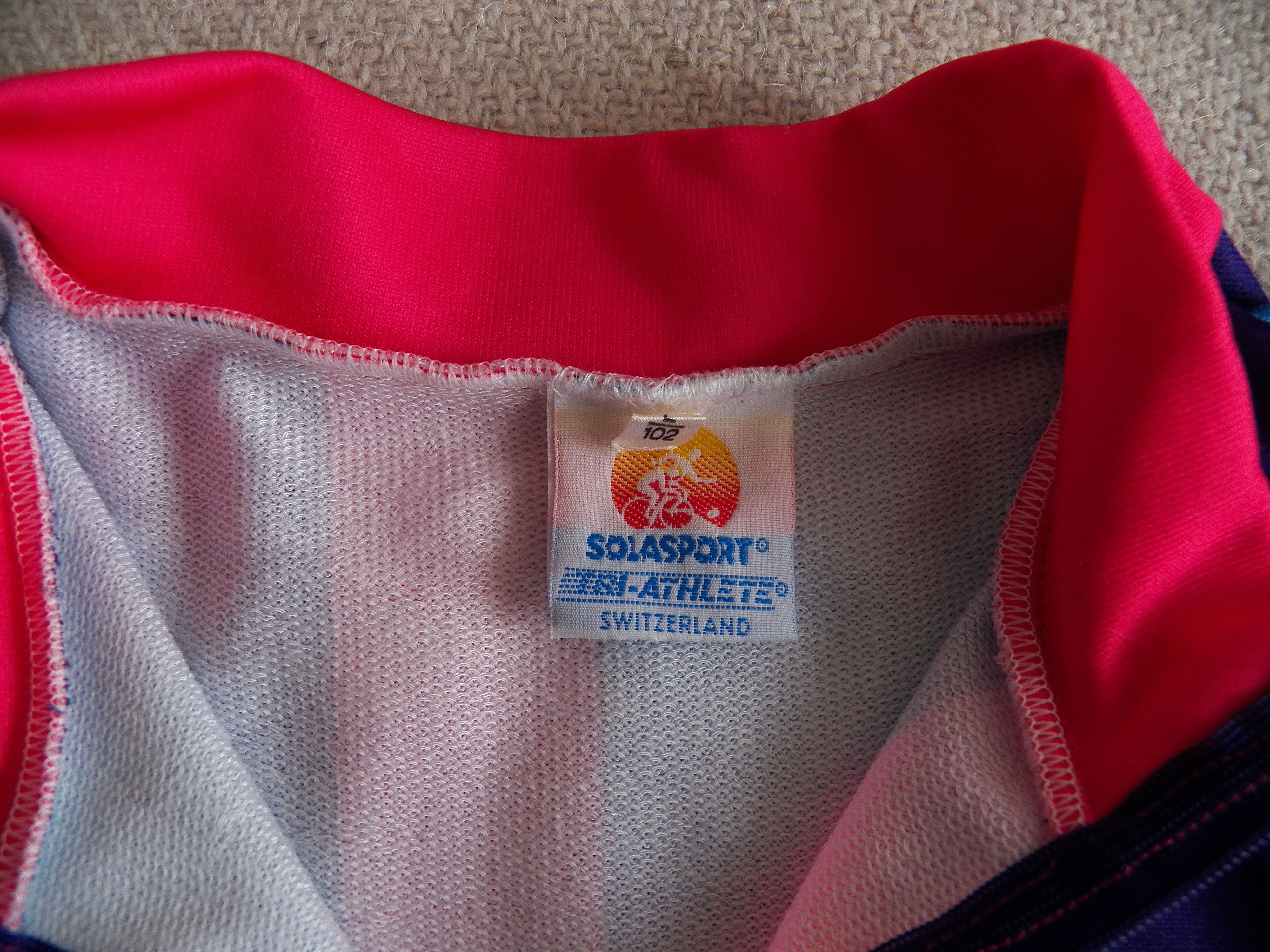 Bicycle Solasport Tri-Athlete Cycling Jersey Long Sleeve Thermal Size US L / EU 52-54 / 3 - 2 Thumbnail