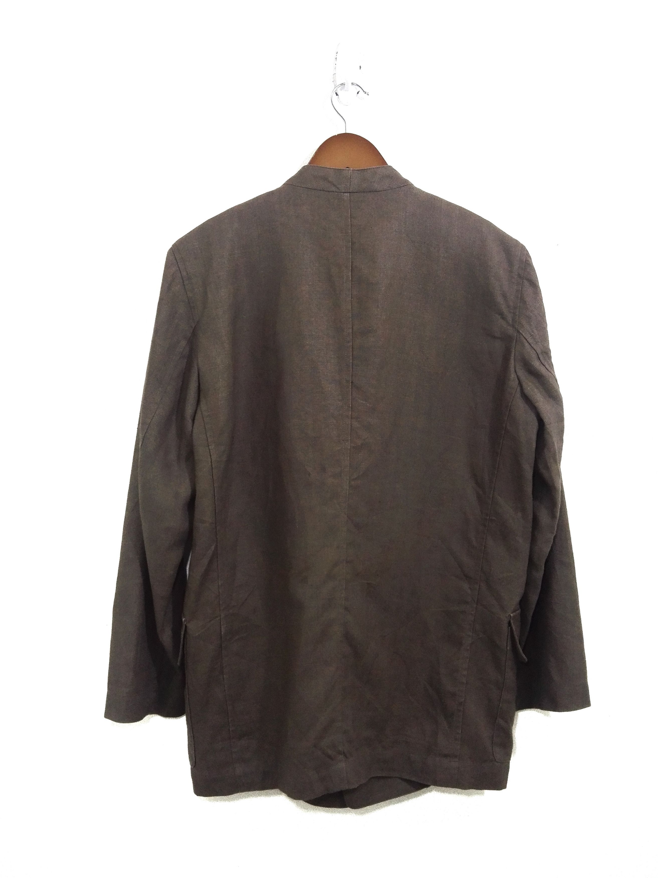Issey Miyake Vintage Plantation Issey Miyake Jacket Mandarin Collar 7 Size US M / EU 48-50 / 2 - 2 Thumbnail