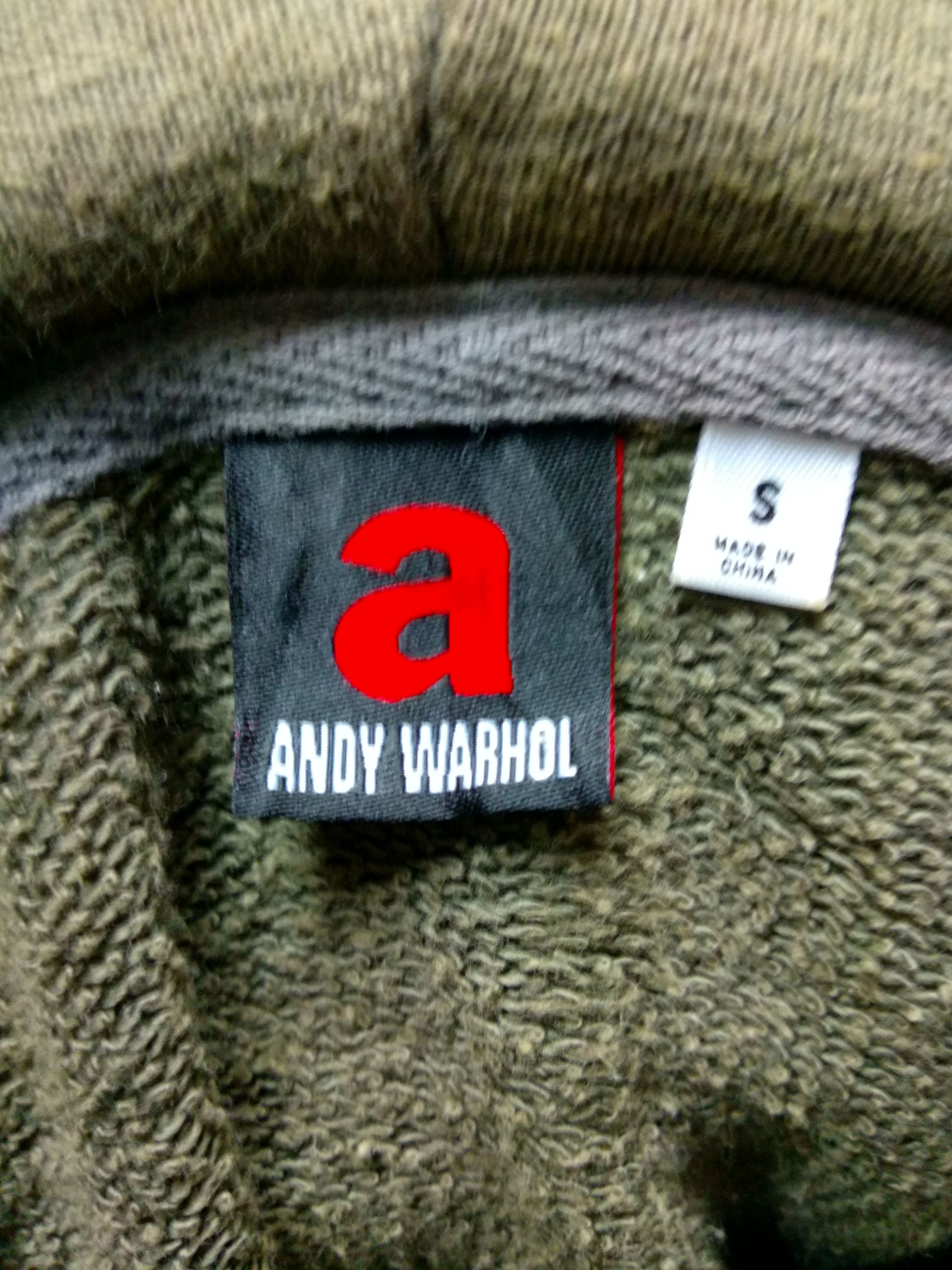 Andy Warhol Uniqlo X Andy Warhol Hoodie/Size S/Green Colour Size US S / EU 44-46 / 1 - 5 Thumbnail