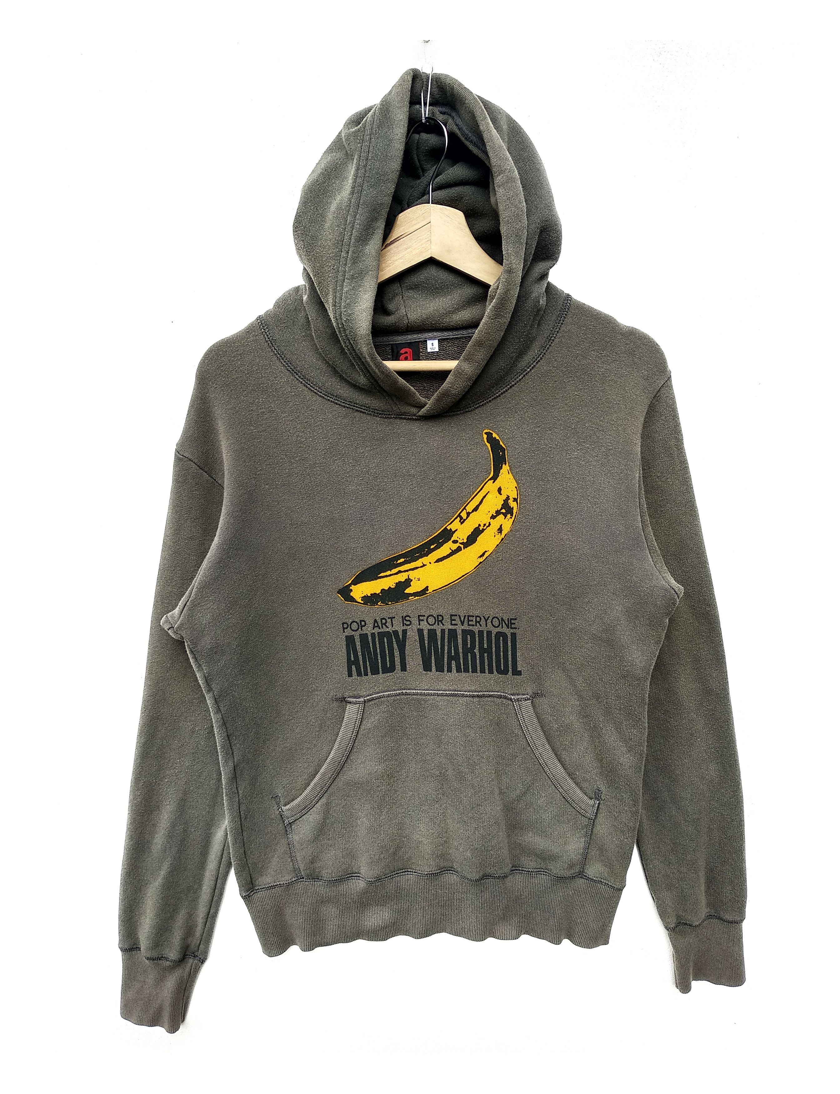 Andy Warhol Uniqlo X Andy Warhol Hoodie/Size S/Green Colour Size US S / EU 44-46 / 1 - 1 Thumbnail