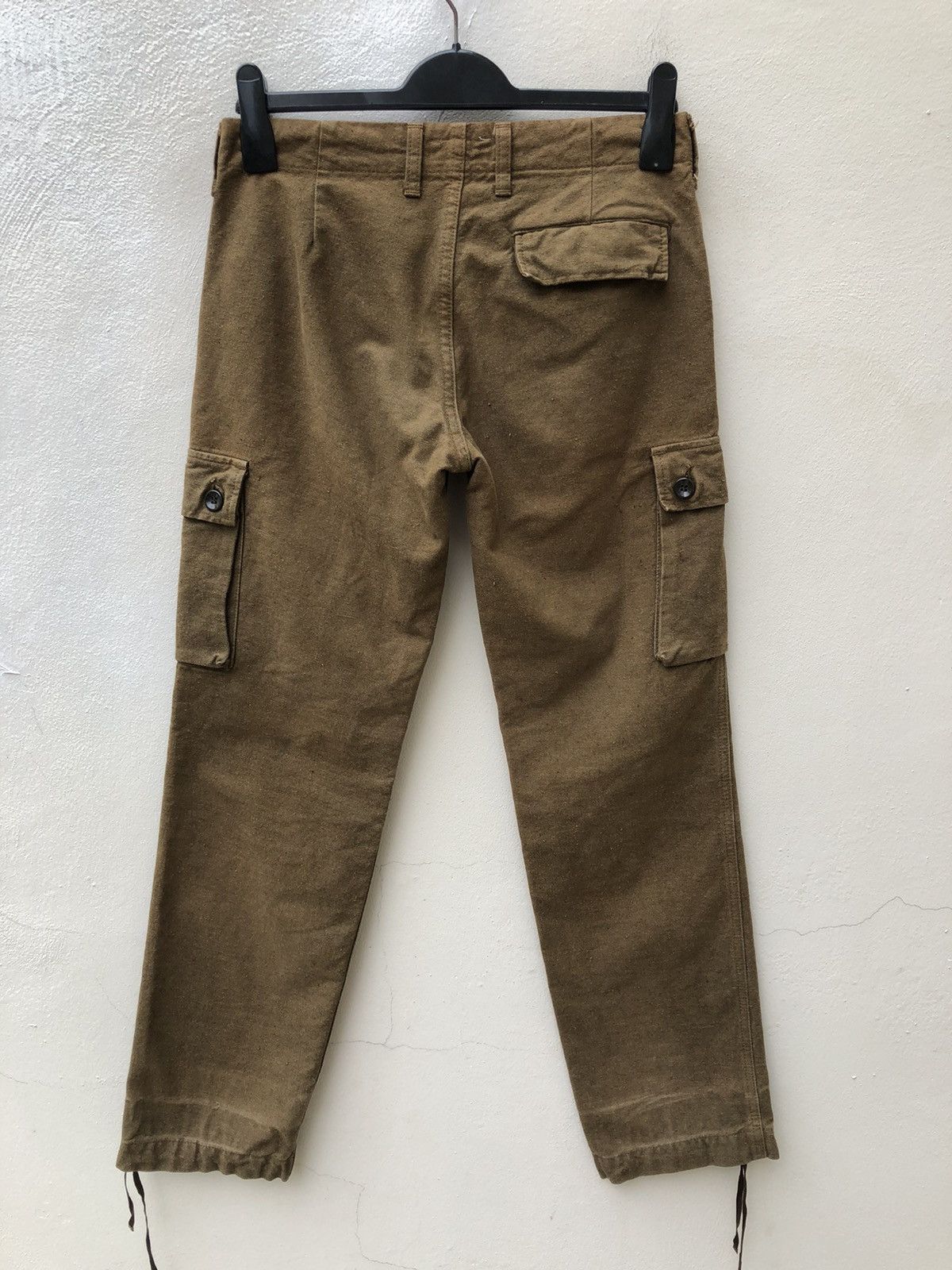 OMNIGOD DOMINGO Japan Cargo Drawstring Hem Trouser Pant Size US 29 - 9 Thumbnail
