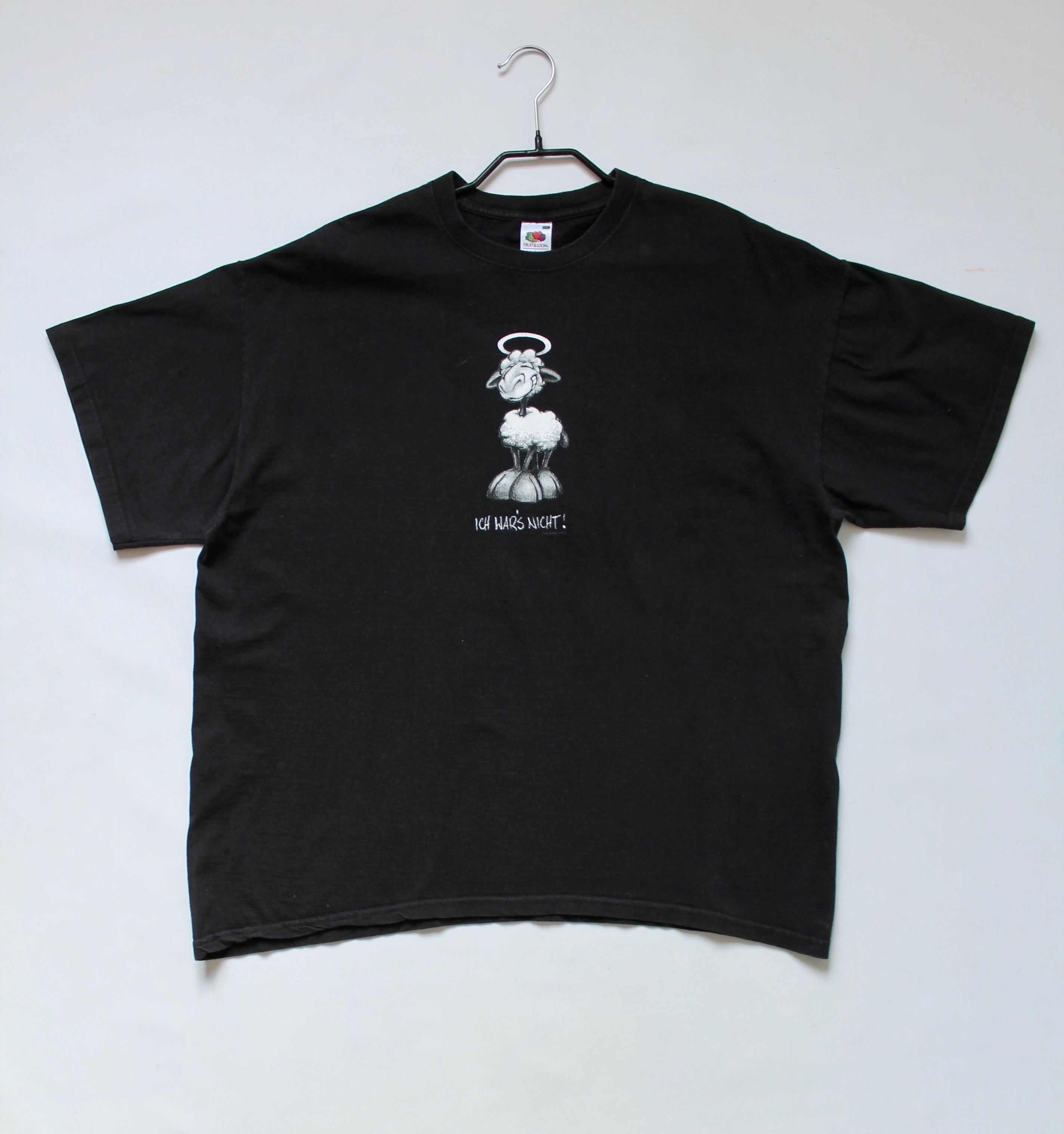 Vintage Vintage Humor t shirt faded black Size US XXL / EU 58 / 5 - 7 Thumbnail