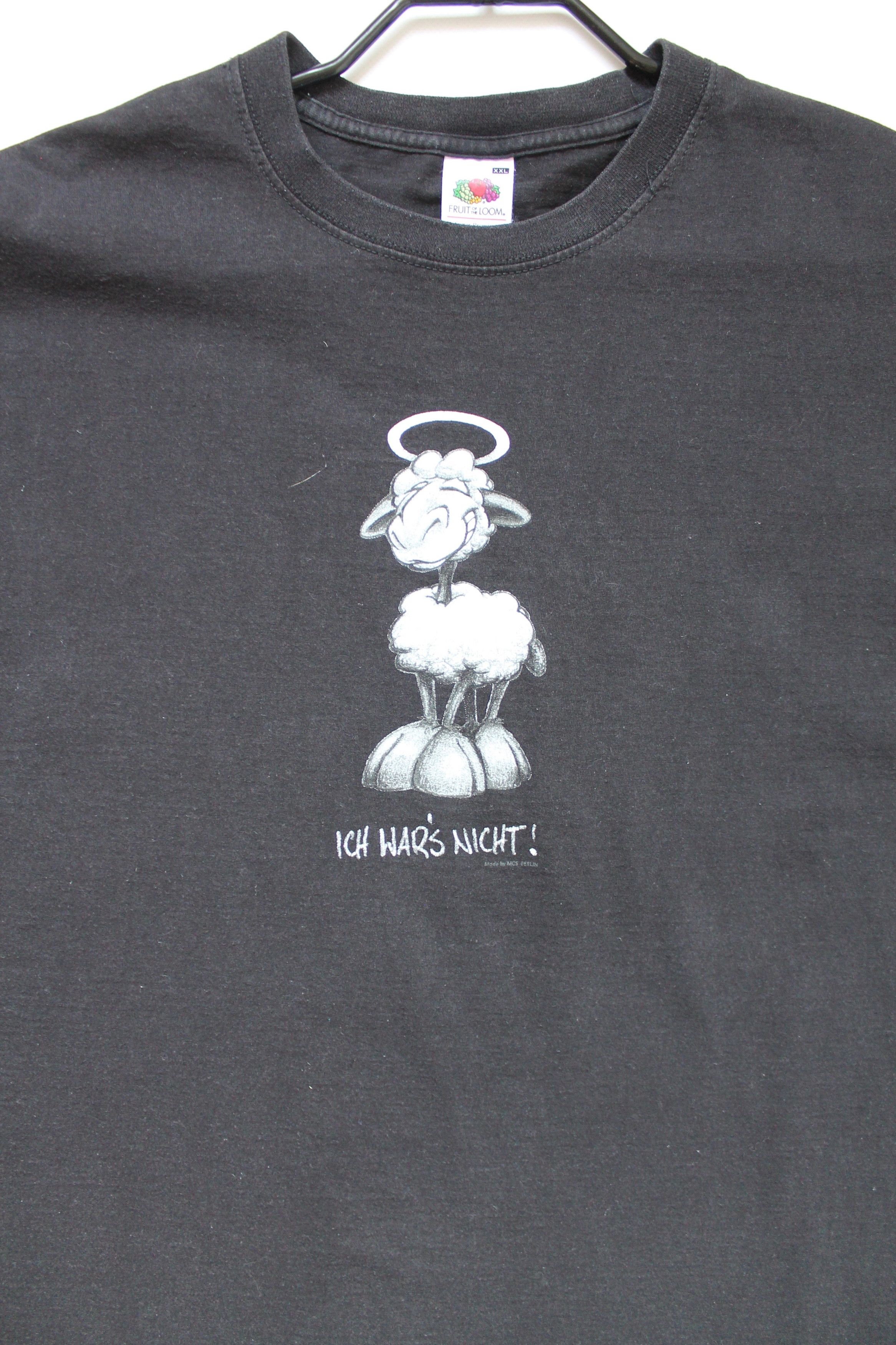 Vintage Vintage Humor t shirt faded black Size US XXL / EU 58 / 5 - 8 Thumbnail