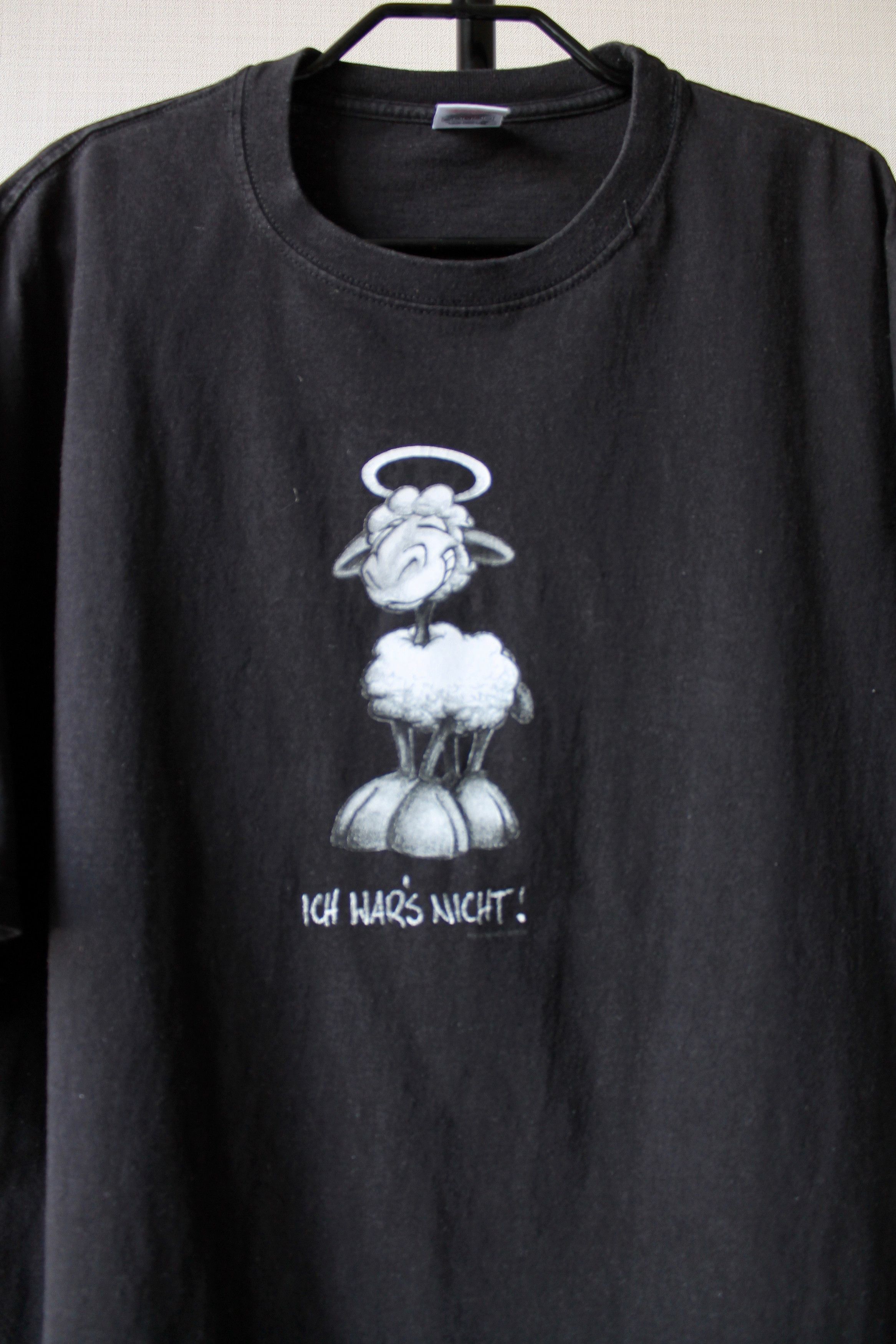 Vintage Vintage Humor t shirt faded black Size US XXL / EU 58 / 5 - 2 Thumbnail