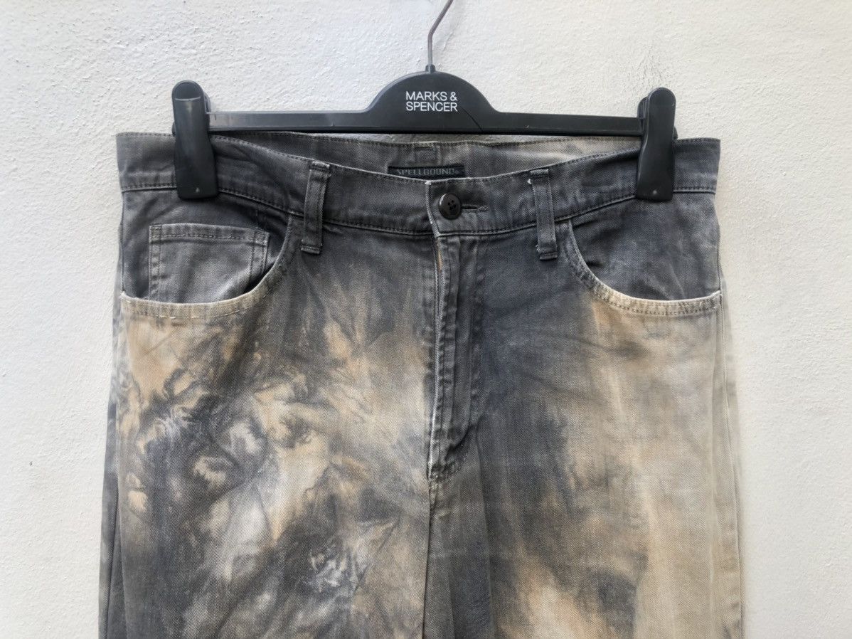 Spellbound Vintage Spellbound Japan Tie Dye Distressed Pant Size US 32 / EU 48 - 7 Thumbnail