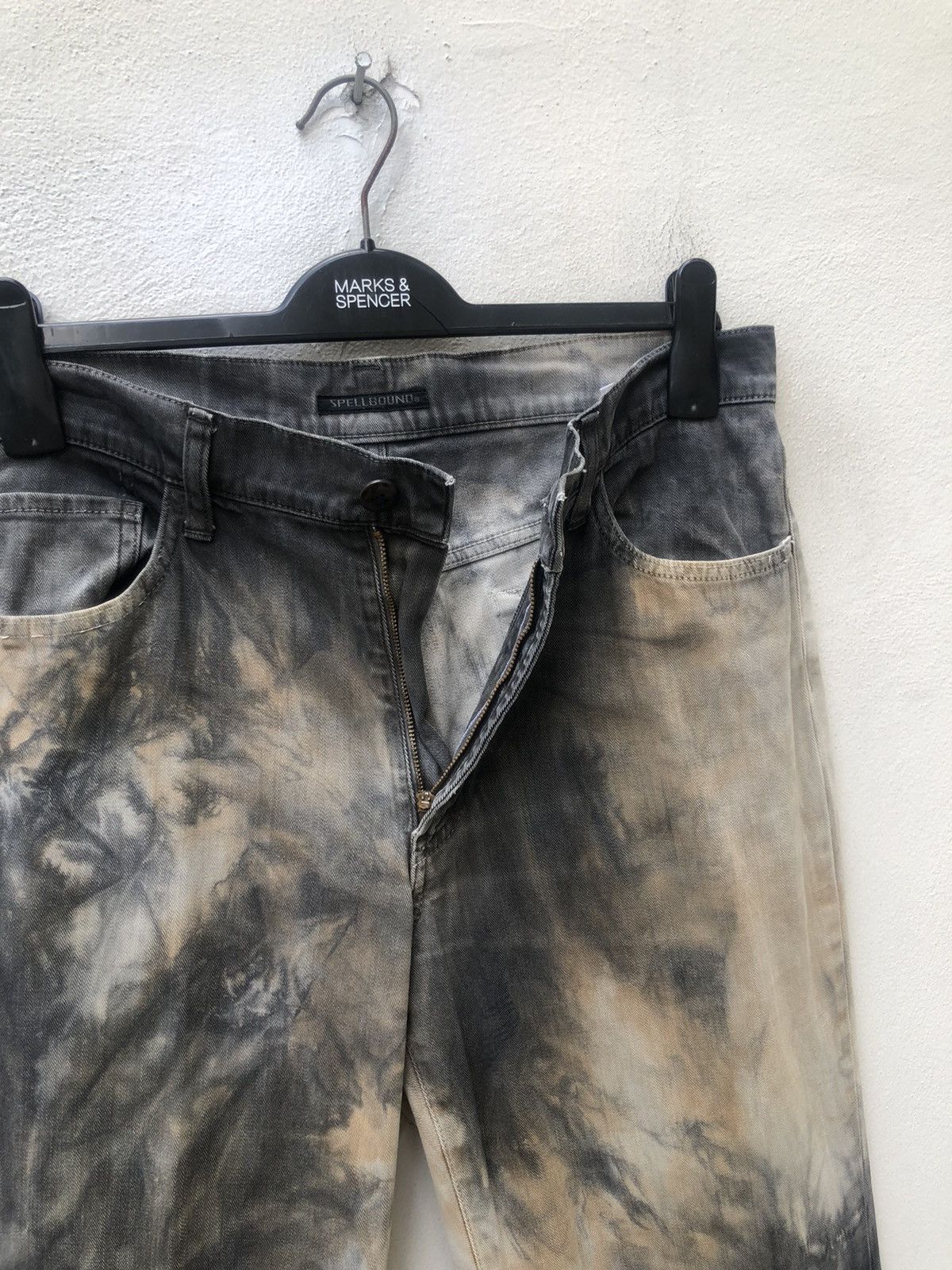 Spellbound Vintage Spellbound Japan Tie Dye Distressed Pant Size US 32 / EU 48 - 11 Thumbnail