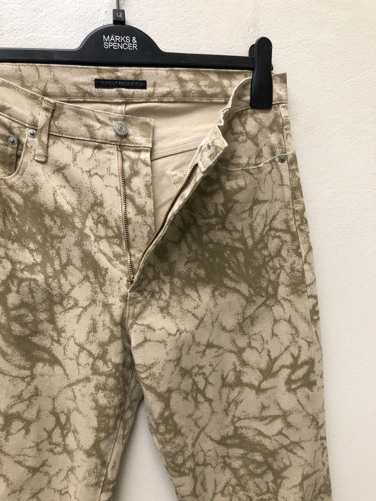 Spellbound Spellbound Japan Tie Dye Design Stretchable Slim Pant Size US 31 - 5 Thumbnail