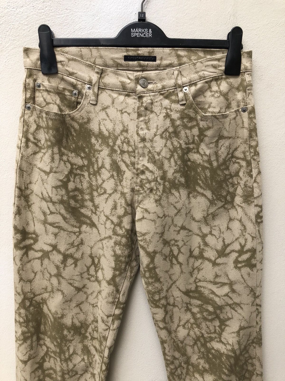 Spellbound Spellbound Japan Tie Dye Design Stretchable Slim Pant Size US 31 - 2 Thumbnail