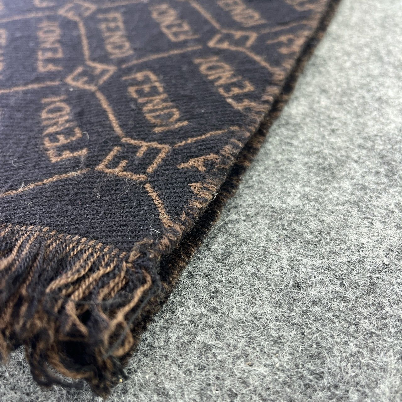 Vintage Tag Missing Fendi Scarf / Muffler / Neckwear T683 Size ONE SIZE - 7 Thumbnail