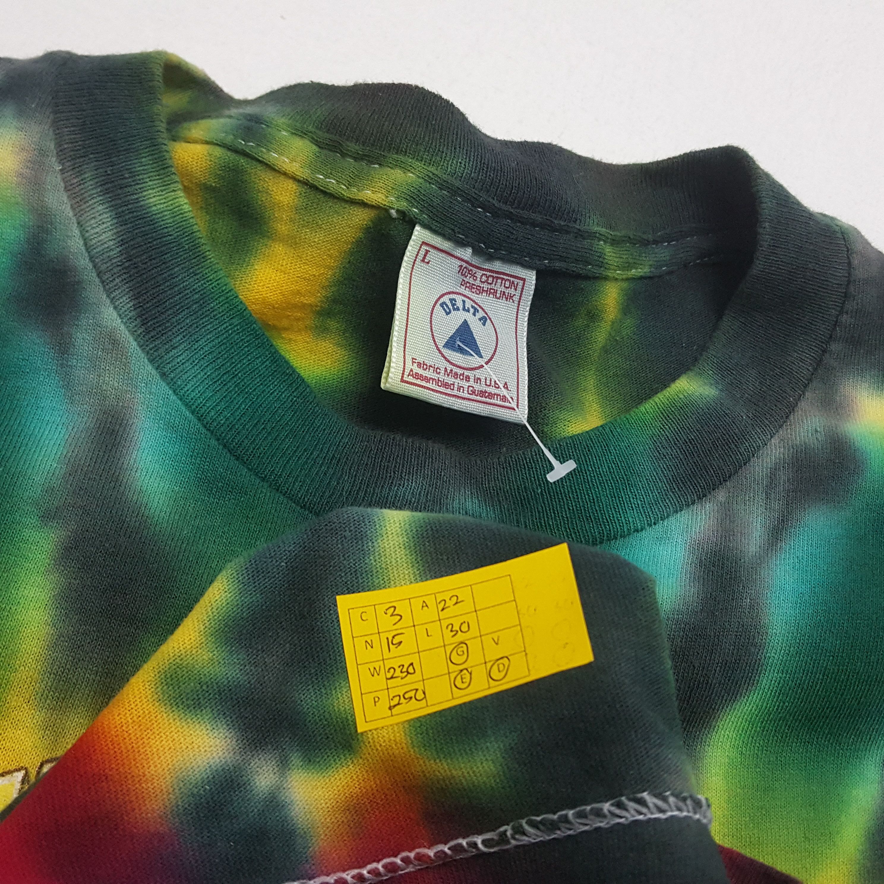Grateful Dead × Vintage Vintage 90's Grateful Dead X Lithuania Skull Design T-shirt Size US L / EU 52-54 / 3 - 5 Thumbnail