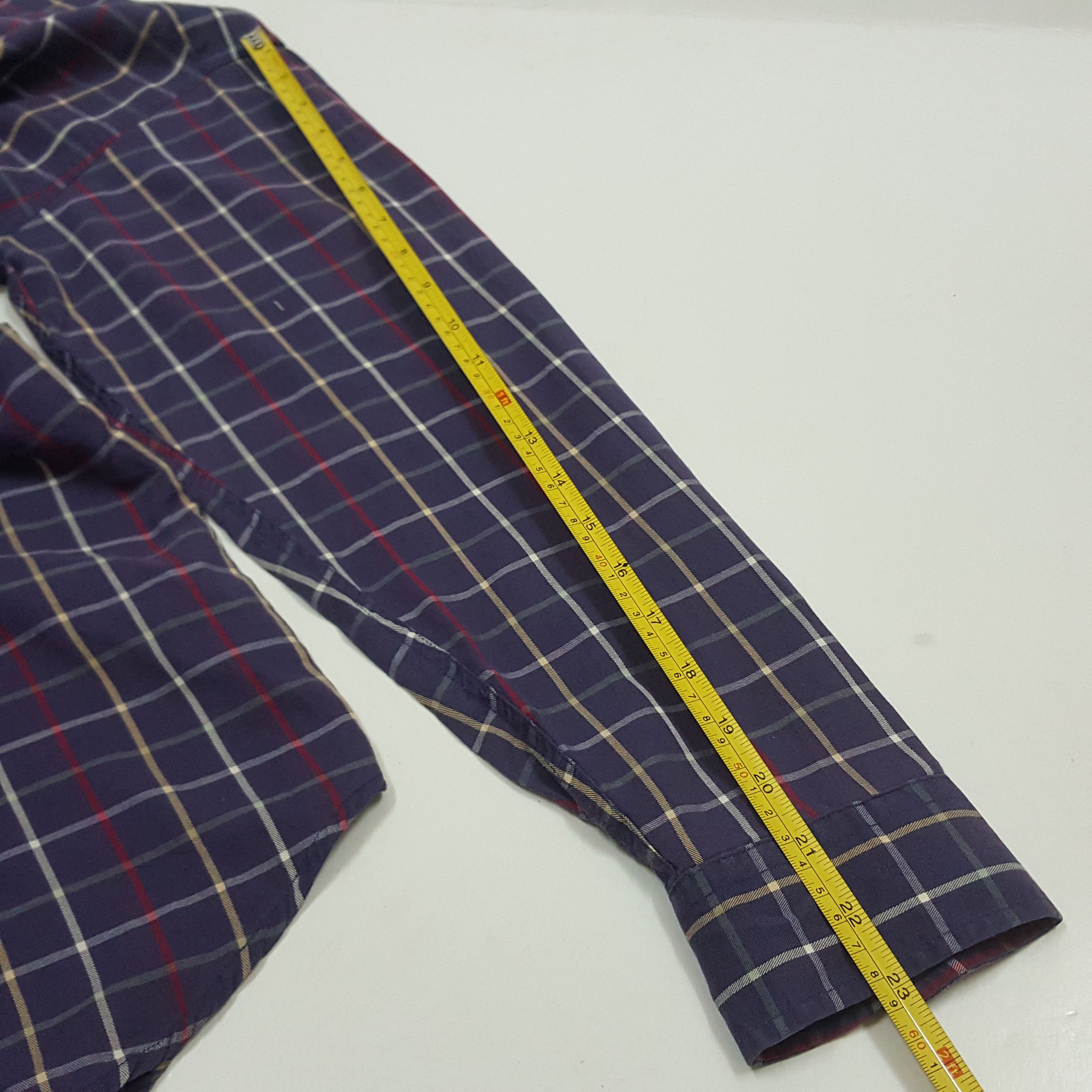 Burberry × Vintage Vintage Burberry Nova Check Shirt Size US M / EU 48-50 / 2 - 6 Thumbnail