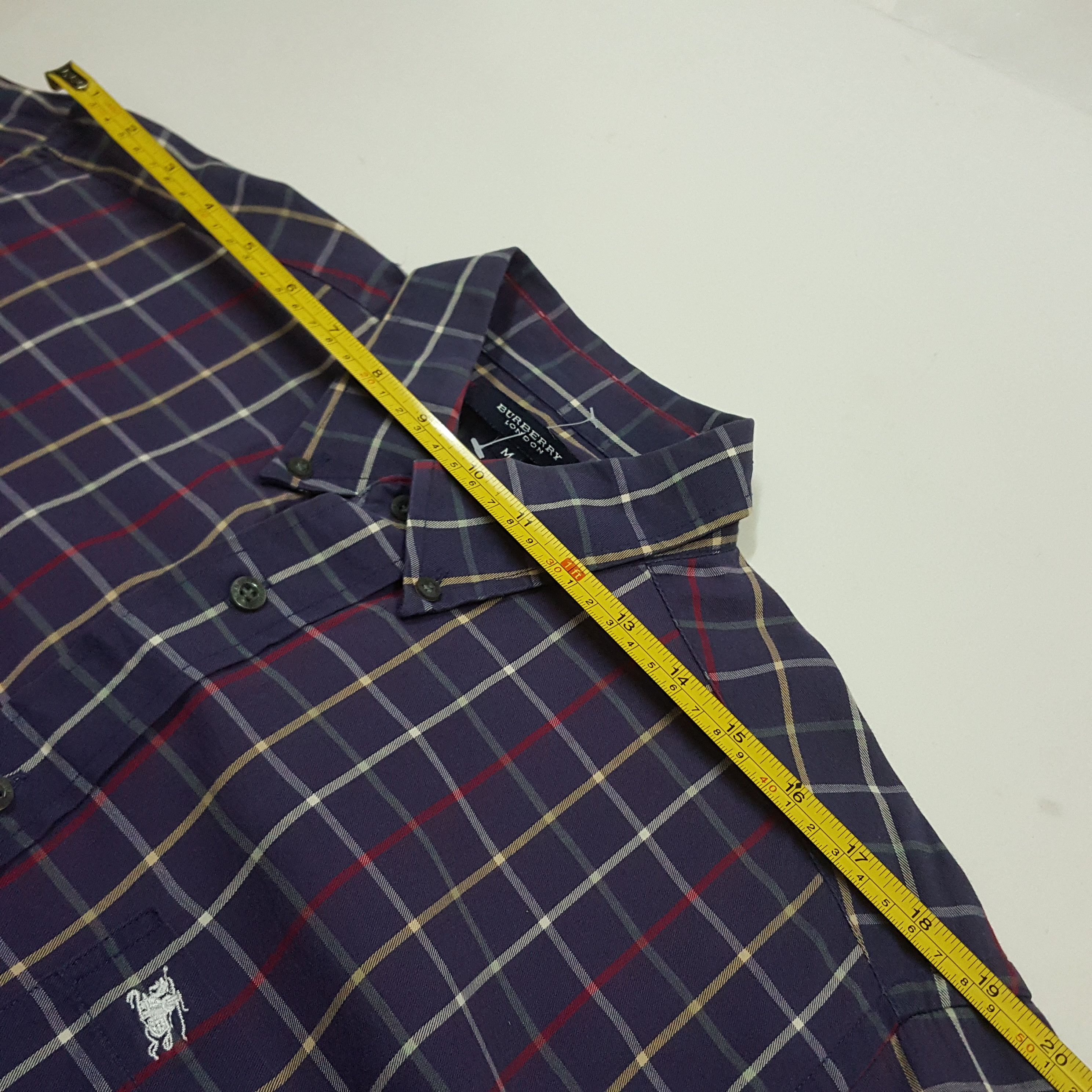 Burberry × Vintage Vintage Burberry Nova Check Shirt Size US M / EU 48-50 / 2 - 5 Thumbnail