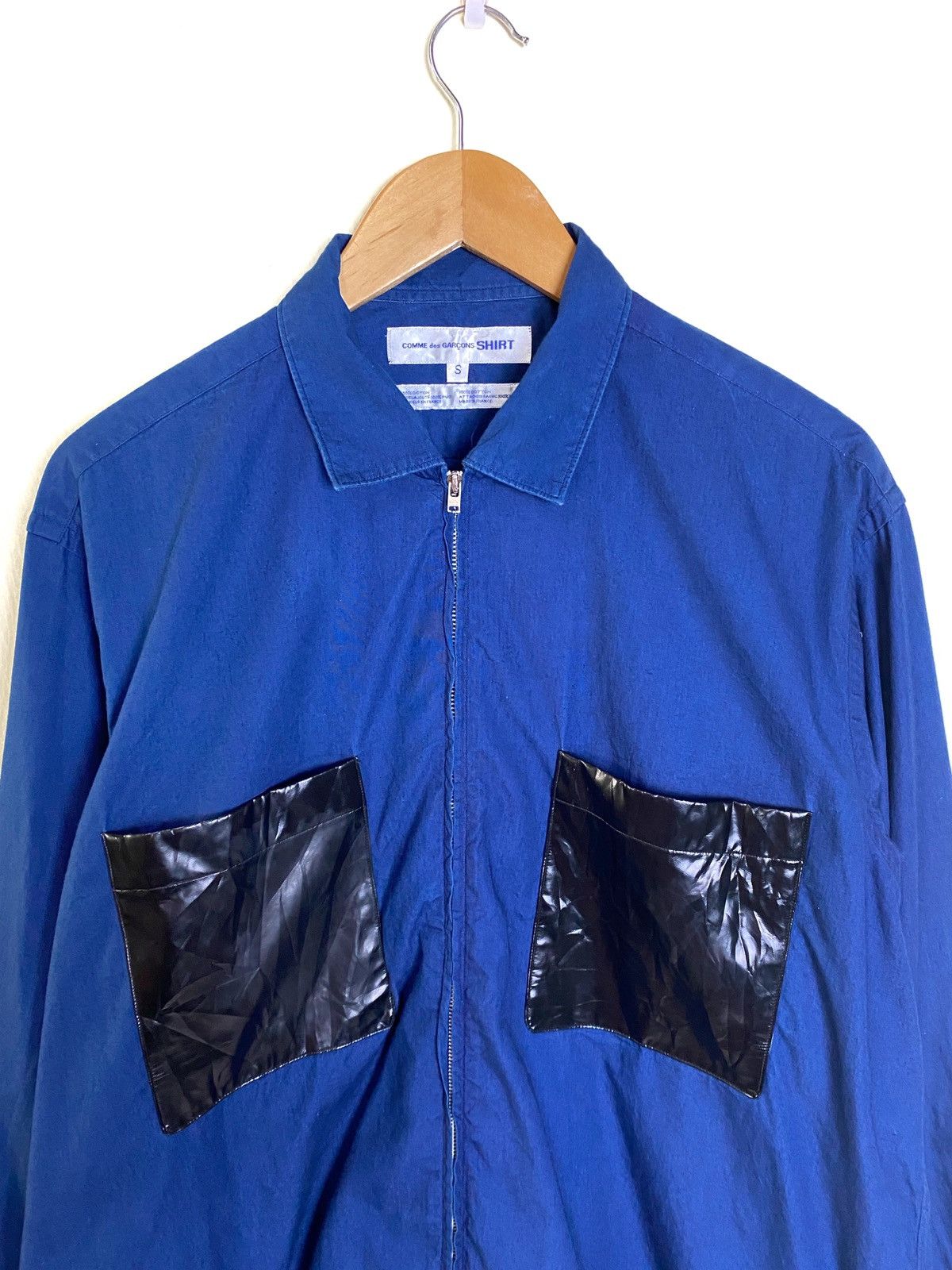 Comme des Garcons CDG Comme Des Garcons Zipper Long Sleeve Shirt France Made Size US L / EU 52-54 / 3 - 2 Thumbnail