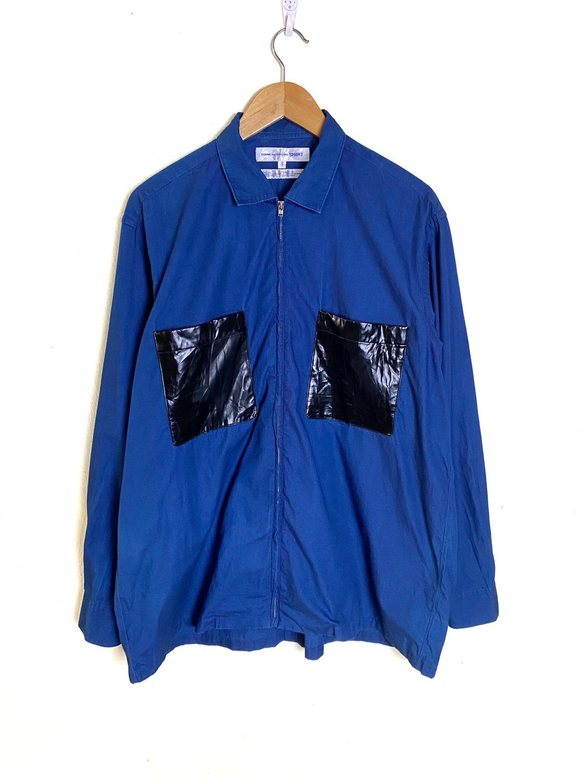 Comme des Garcons CDG Comme Des Garcons Zipper Long Sleeve Shirt France Made Size US L / EU 52-54 / 3 - 1 Thumbnail
