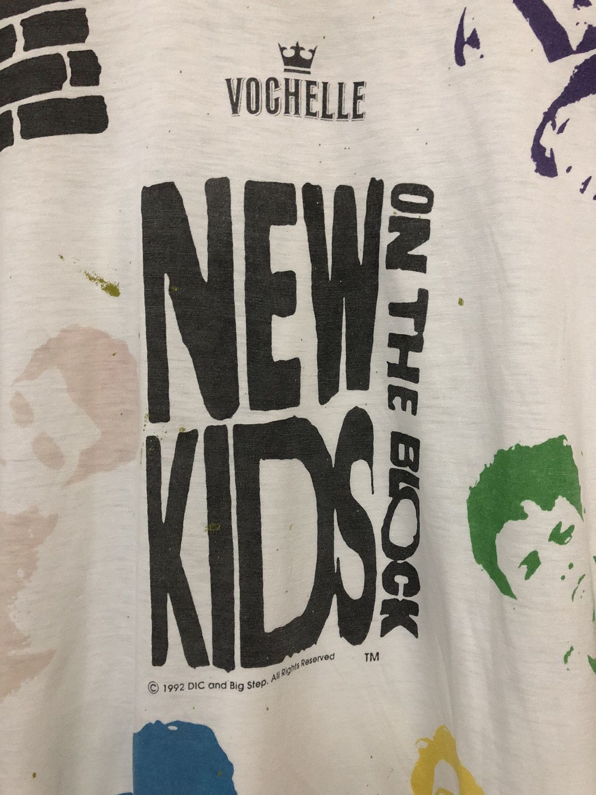 Band Tees × Vintage Vintage 90s New Kids on The Block Shirt Size US L / EU 52-54 / 3 - 2 Thumbnail