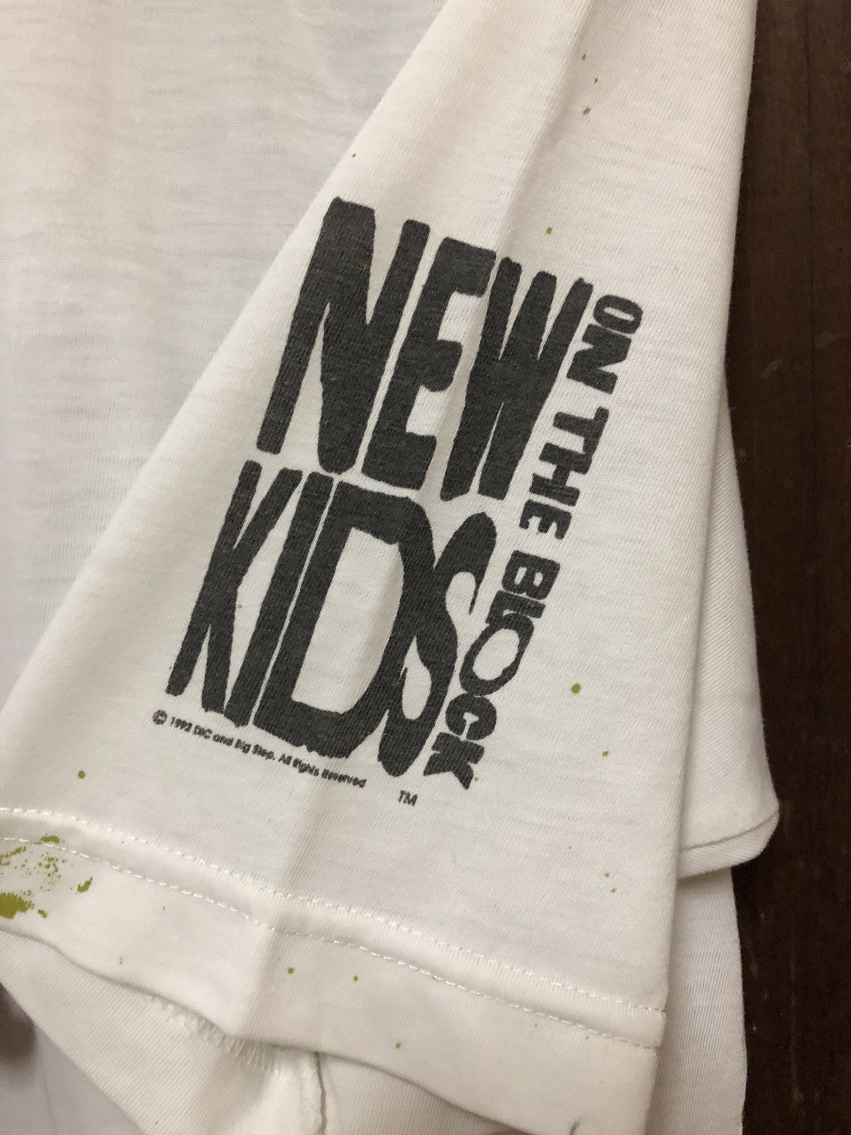 Band Tees × Vintage Vintage 90s New Kids on The Block Shirt Size US L / EU 52-54 / 3 - 6 Thumbnail