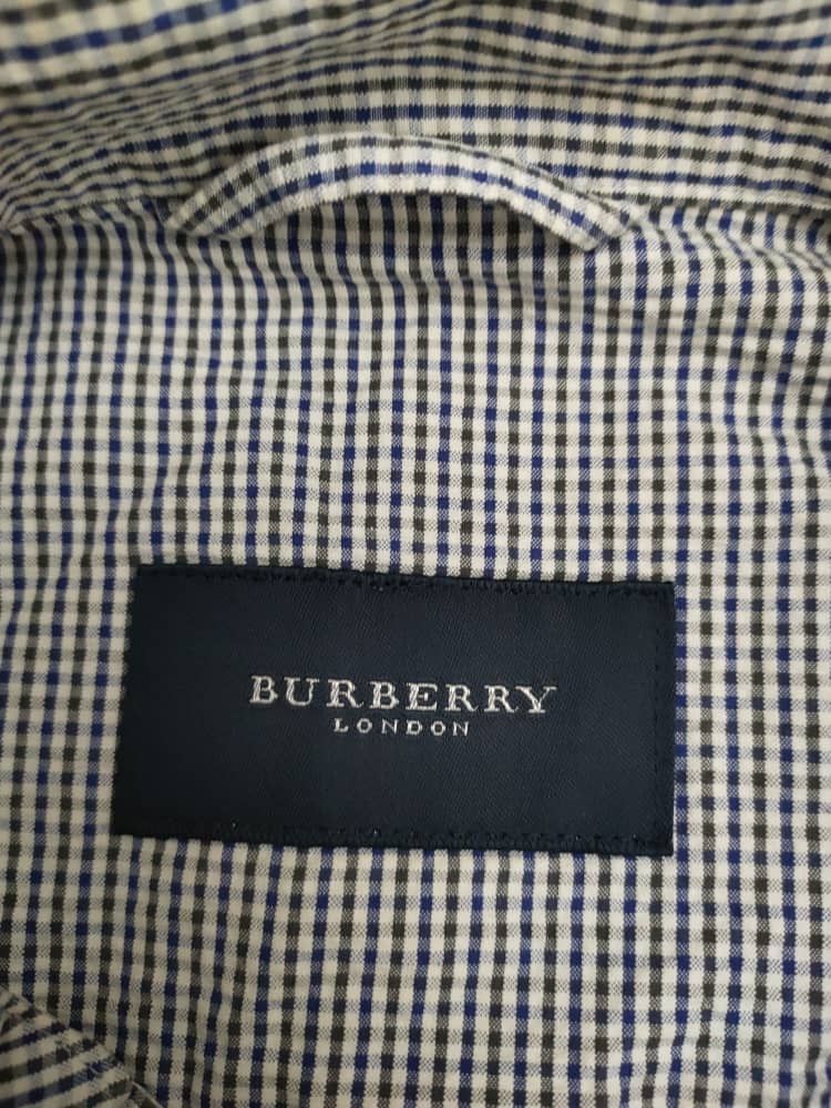 Burberry Burberry London Flannel Jacket Size US L / EU 52-54 / 3 - 3 Thumbnail